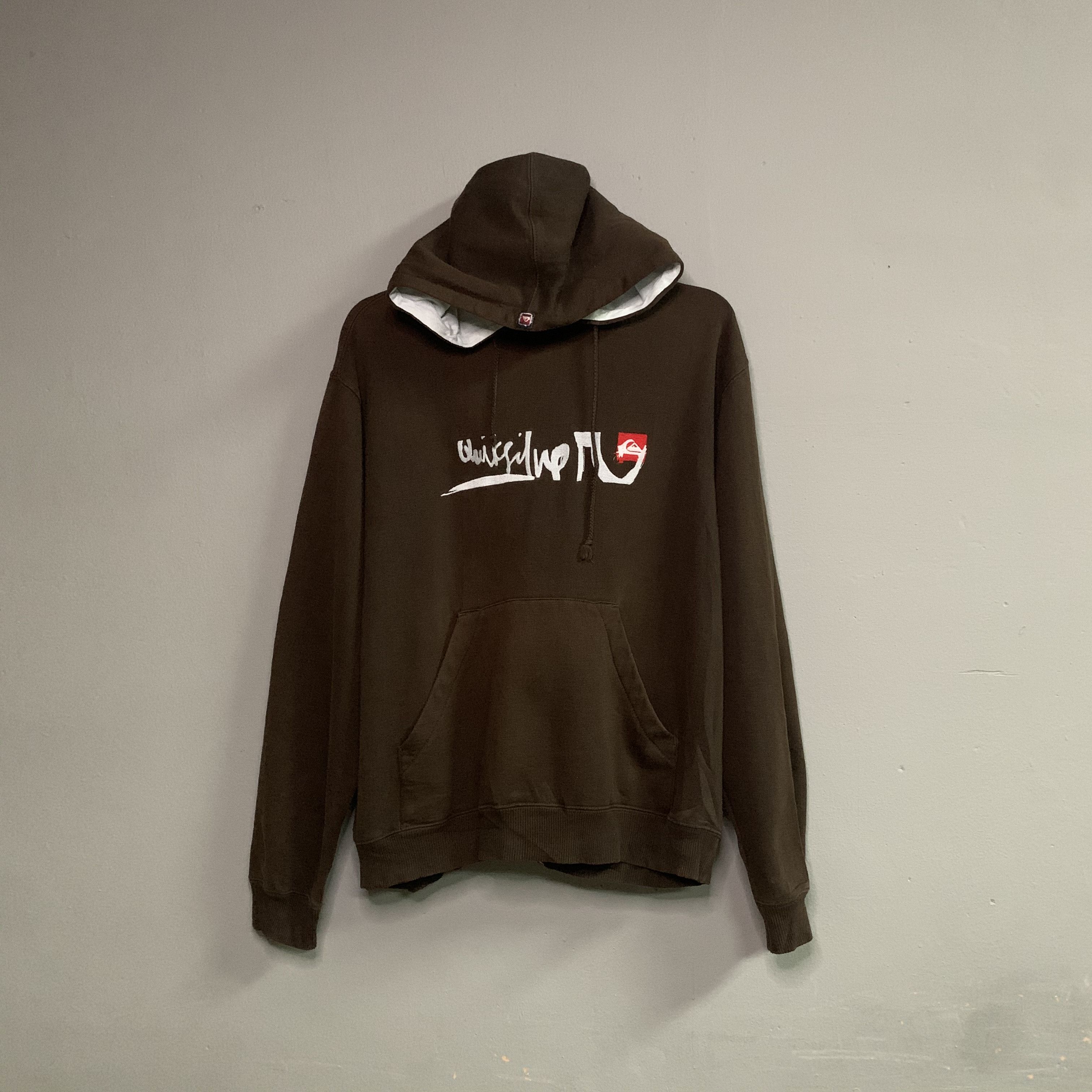 Quiksilver Quiksilver Embroidery Hooded Surf Style Sweater Sweatshirt Size US M / EU 48-50 / 2 - 1 Thumbnail