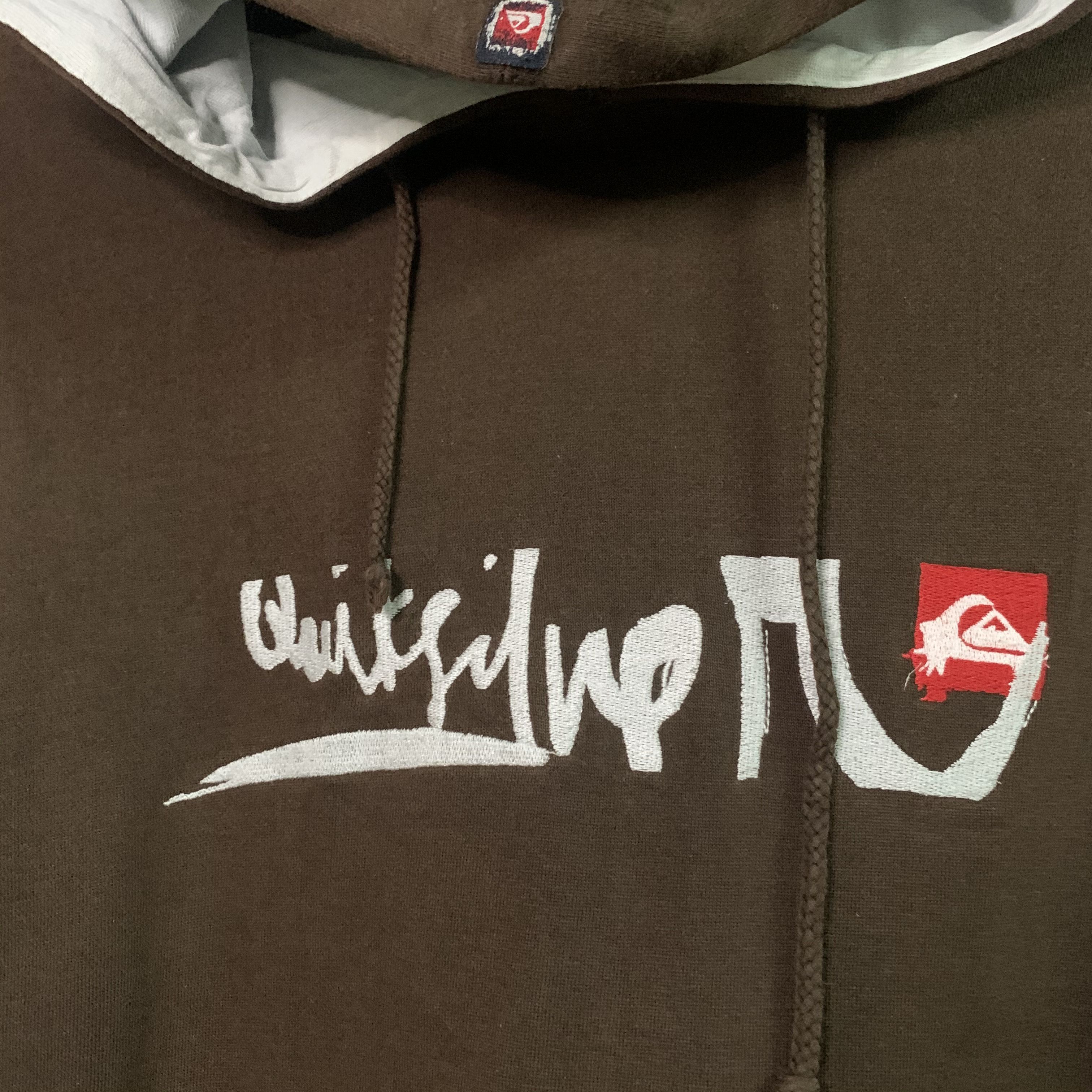 Quiksilver Quiksilver Embroidery Hooded Surf Style Sweater Sweatshirt Size US M / EU 48-50 / 2 - 4 Thumbnail