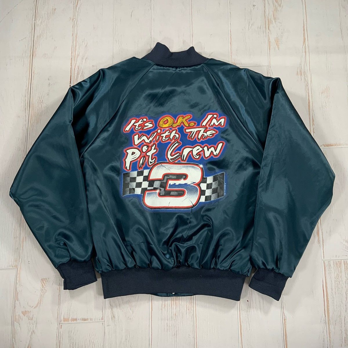 NASCAR Dale Earnhardt NASCAR Its Ok Im With The Pit Crew Jacket | Grailed