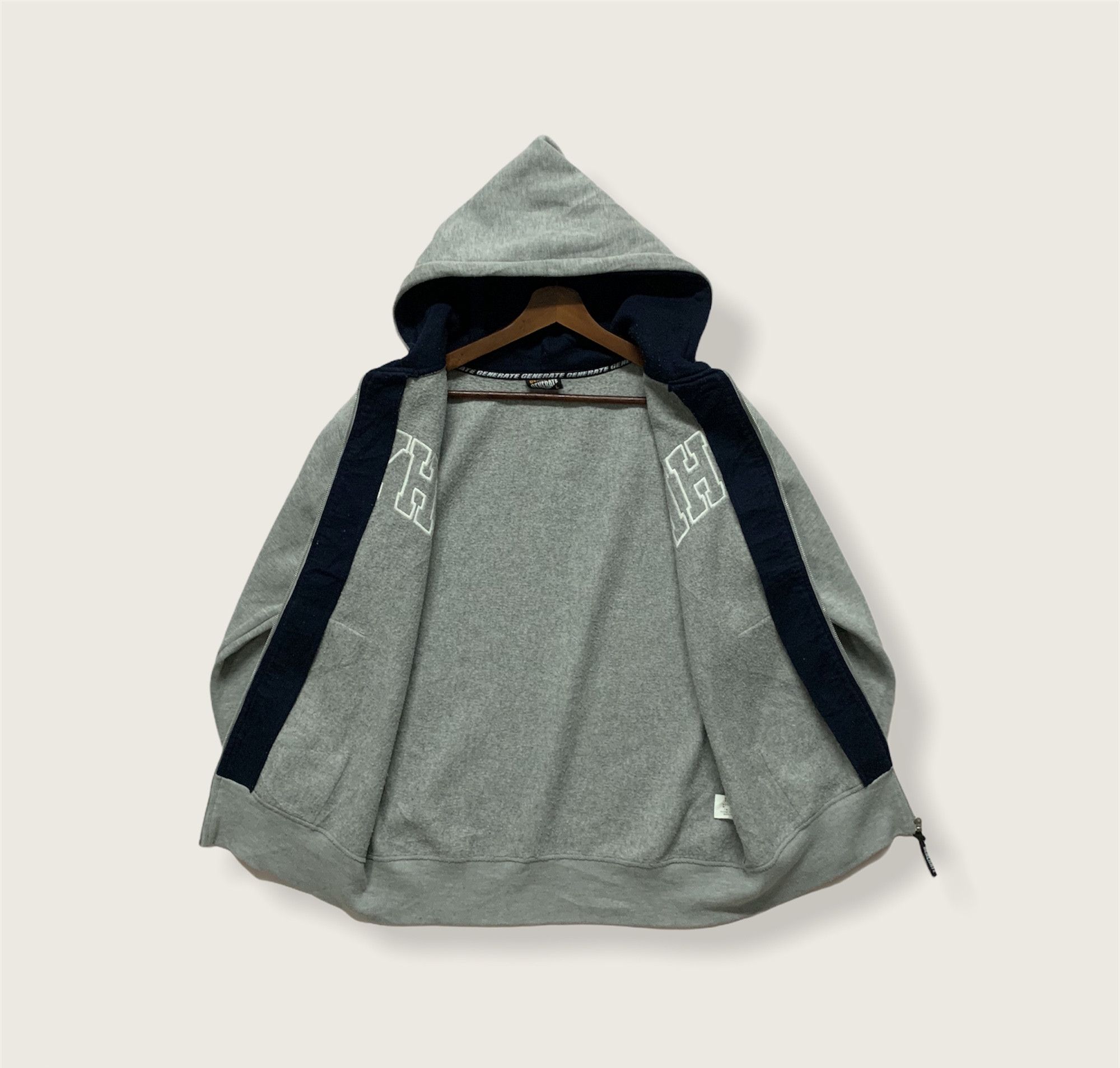 Rhythm Vintage Generate Rhythm Hooded Spell Out Sweatshirt Size US L / EU 52-54 / 3 - 9 Thumbnail