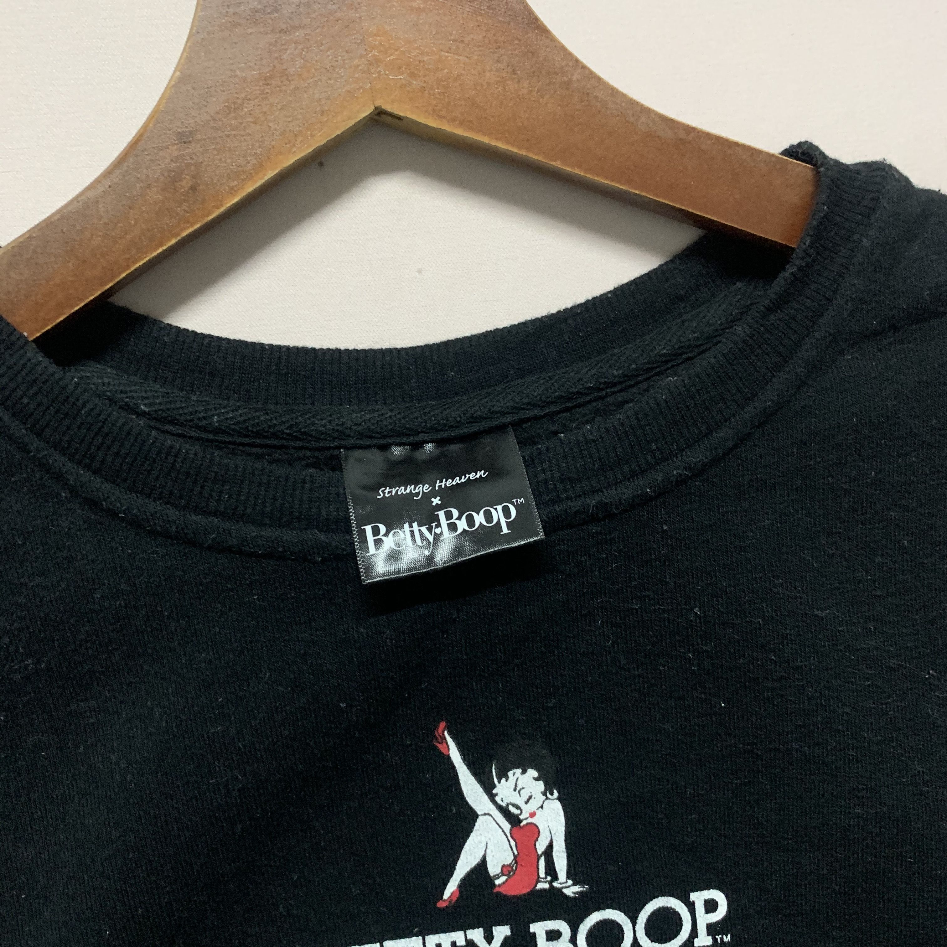 Japanese Brand Vintage Betty Boop x Strange Heaven Crewneck Sweatshirt Size US M / EU 48-50 / 2 - 5 Thumbnail