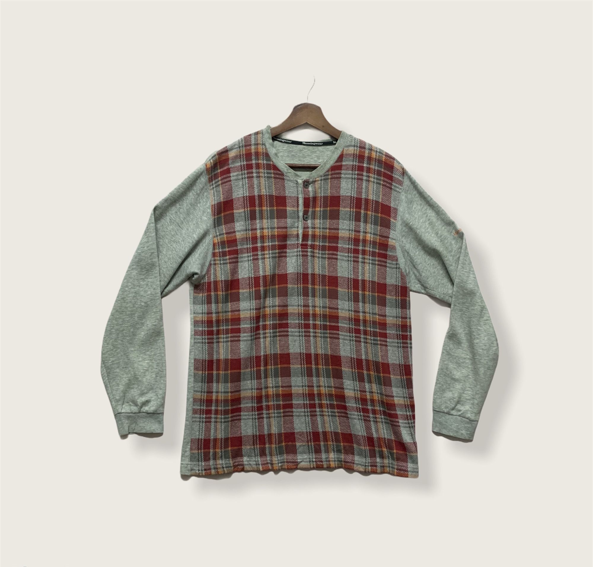 Grand Slam Vintage Munsingwear Grand Slam Check Plaid Sweater Size US M / EU 48-50 / 2 - 1 Thumbnail