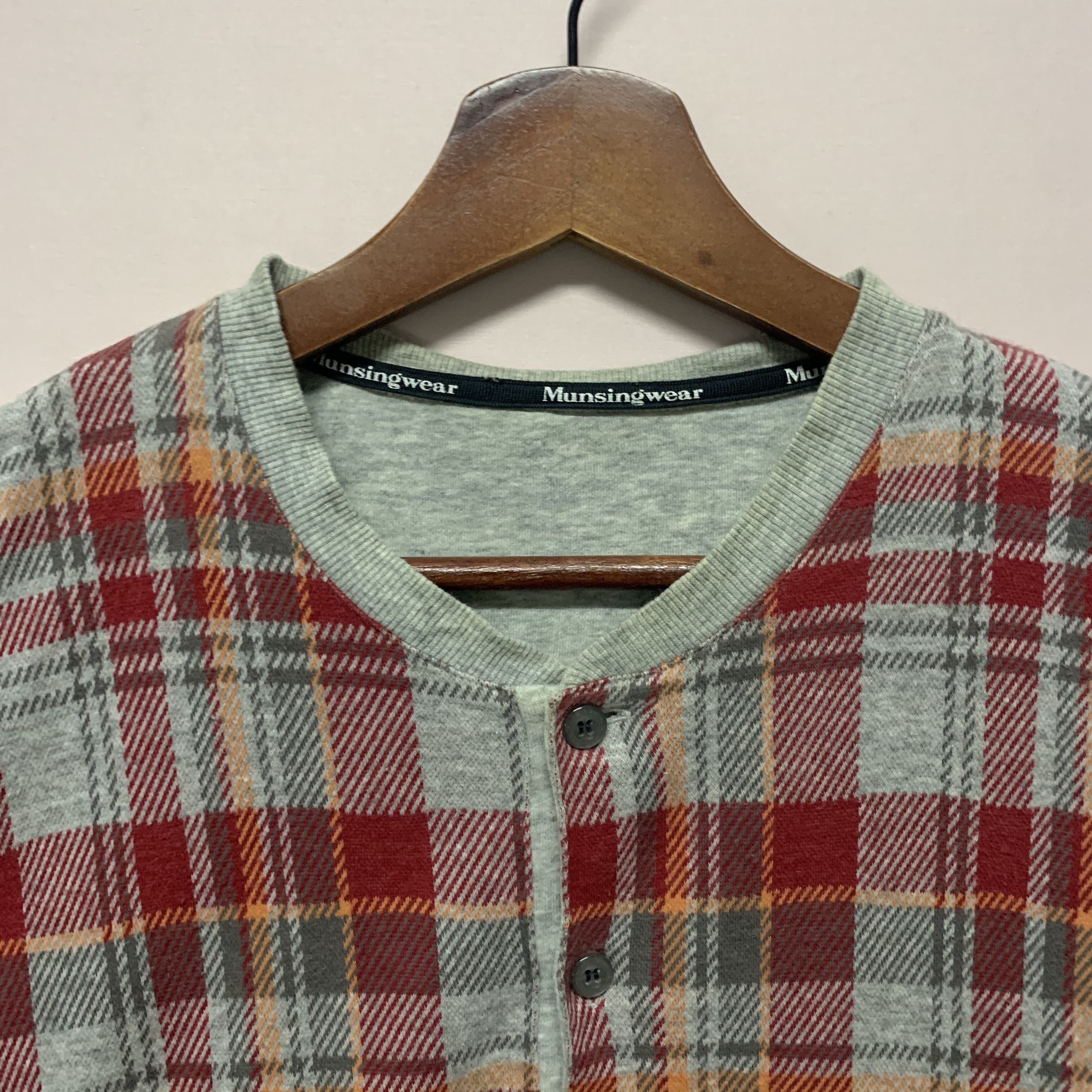 Grand Slam Vintage Munsingwear Grand Slam Check Plaid Sweater Size US M / EU 48-50 / 2 - 4 Thumbnail