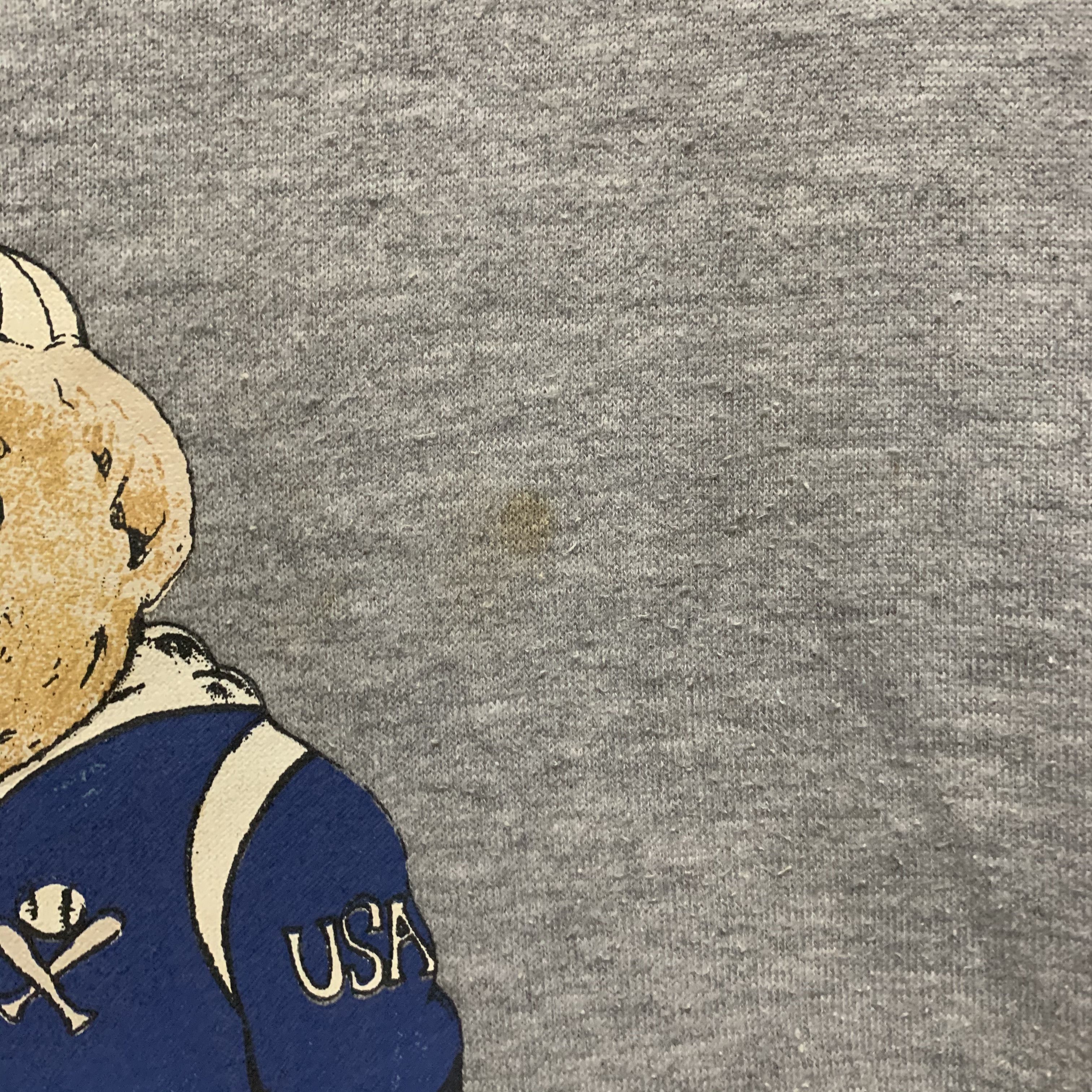 Japanese Brand Vintage American Bear Big Logo Crewneck Sweater Sweatshirt Size US M / EU 48-50 / 2 - 4 Thumbnail