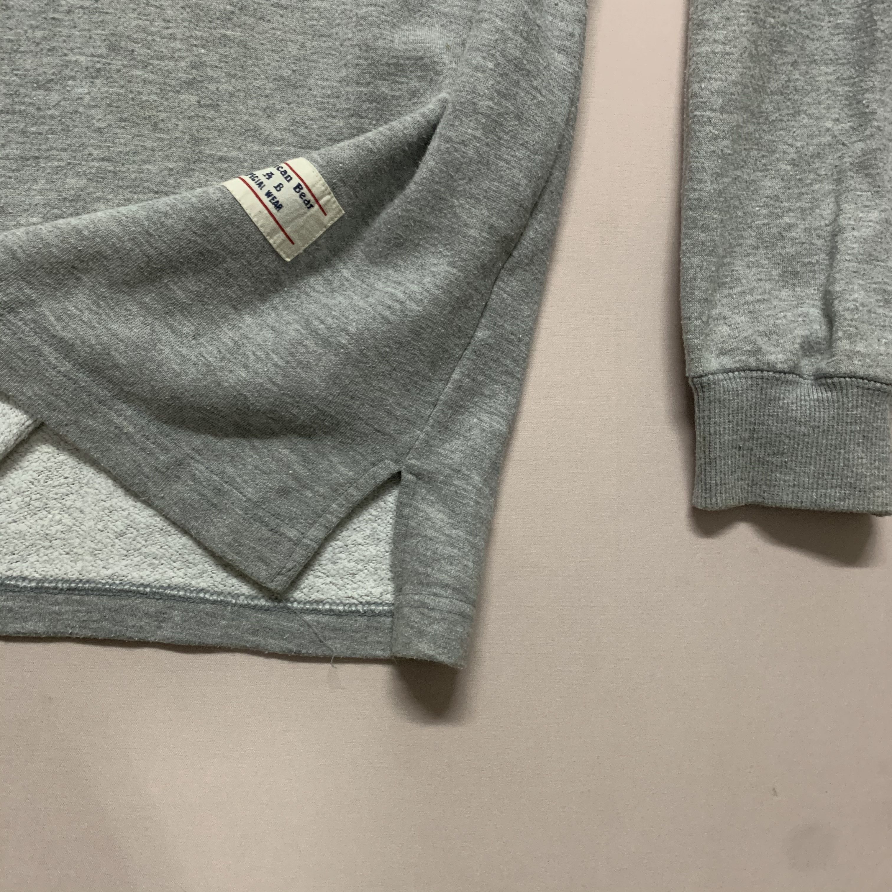 Japanese Brand Vintage American Bear Big Logo Crewneck Sweater Sweatshirt Size US M / EU 48-50 / 2 - 10 Thumbnail
