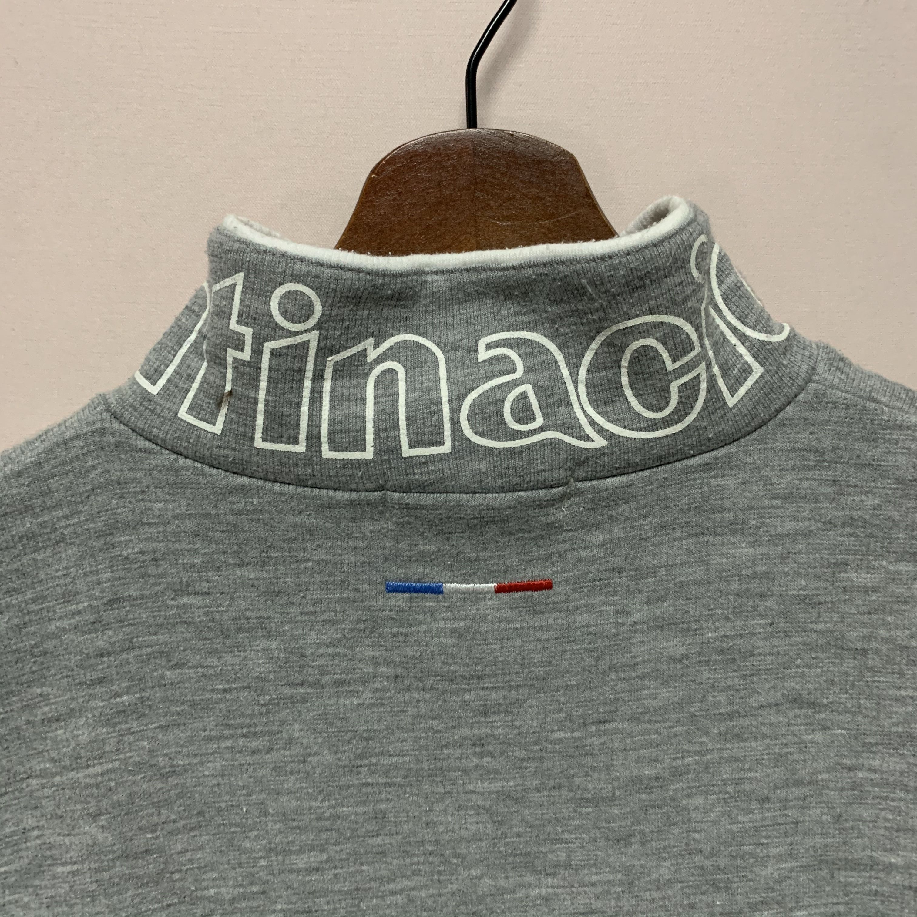 Japanese Brand Vintage Bashecing Femme Spell Out Quarter Zip Sweatshirt Size US M / EU 48-50 / 2 - 9 Thumbnail