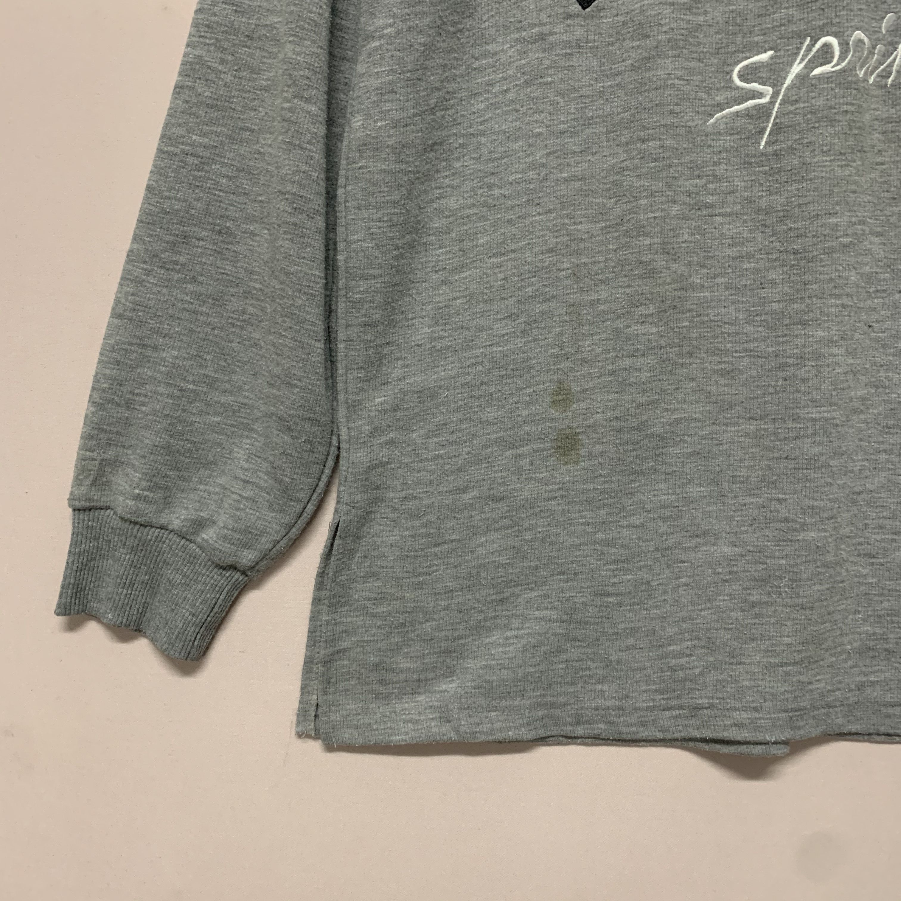 Japanese Brand Vintage Bashecing Femme Spell Out Quarter Zip Sweatshirt Size US M / EU 48-50 / 2 - 4 Thumbnail