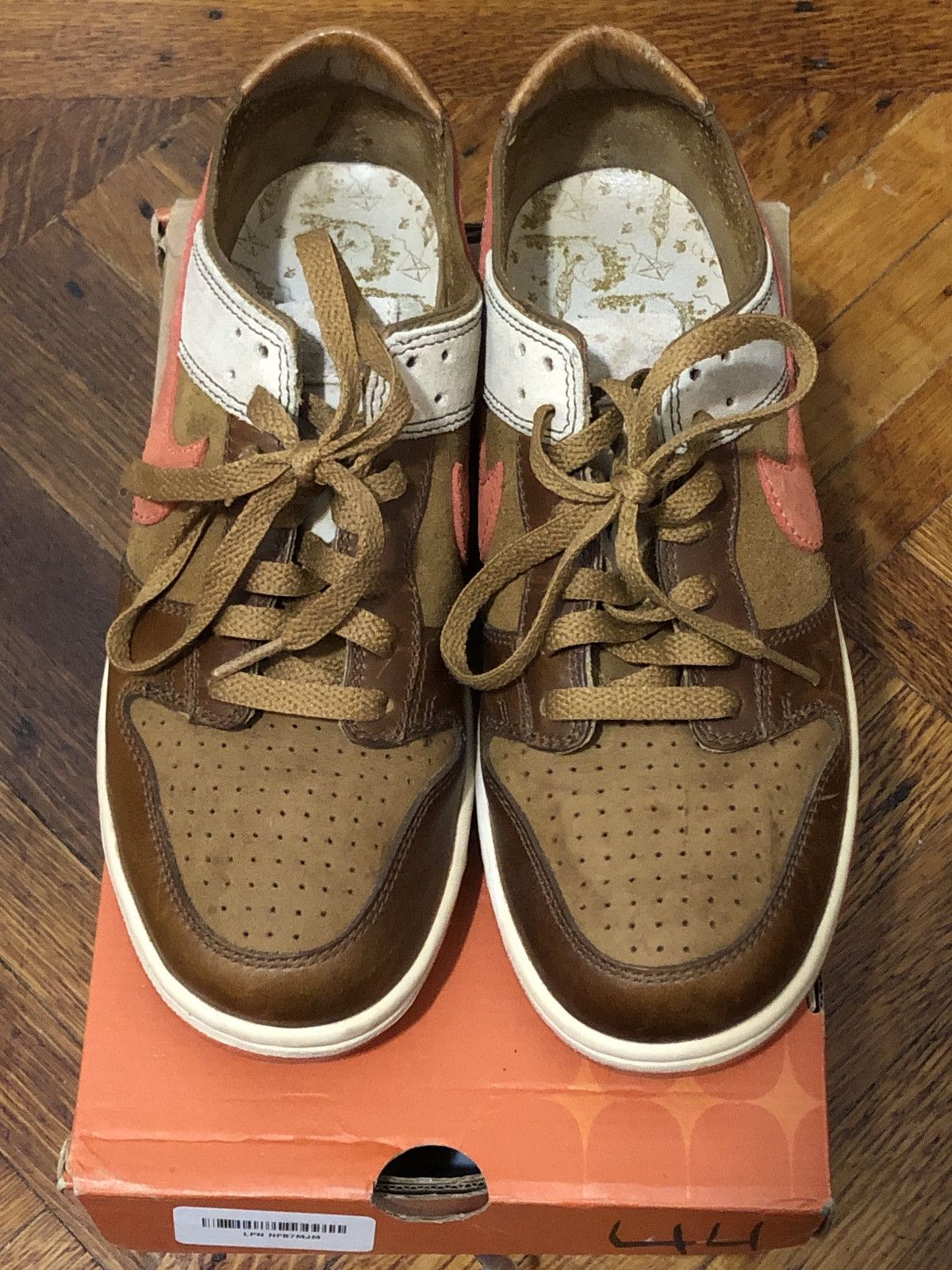 Nike Nike Dunks Low Golden Hops | Wild Mango - Pearl Size US 8 / EU 41 - 3 Thumbnail
