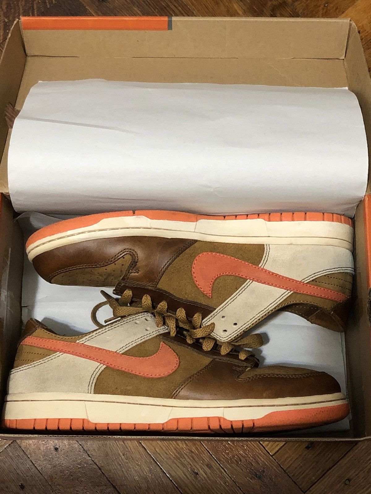 Nike Nike Dunks Low Golden Hops | Wild Mango - Pearl Size US 8 / EU 41 - 1 Thumbnail