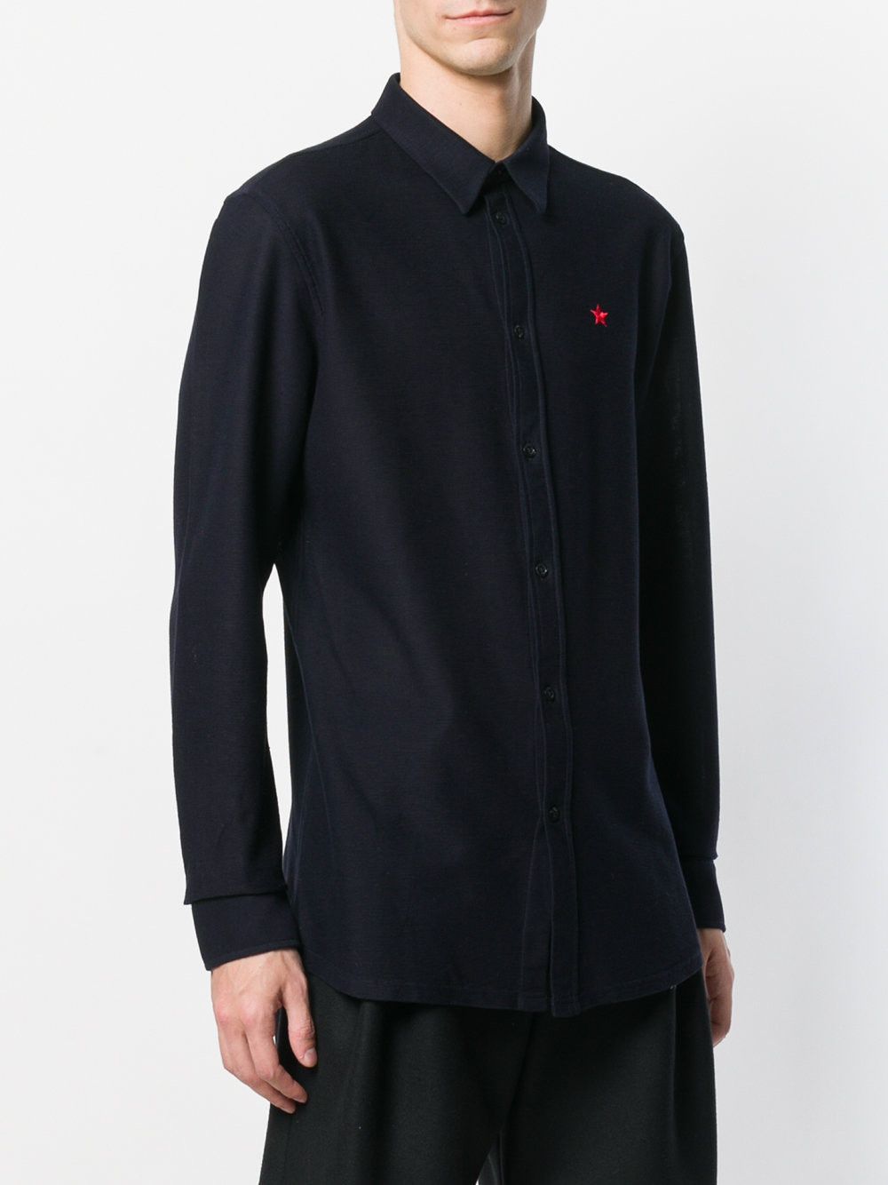 Givenchy Star-embroidery shirt | Grailed