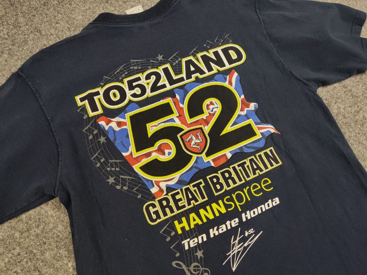 Vintage Vintage Honda Racing Motorcycle James Toseland T Shirt Tee Size US M / EU 48-50 / 2 - 15 Thumbnail
