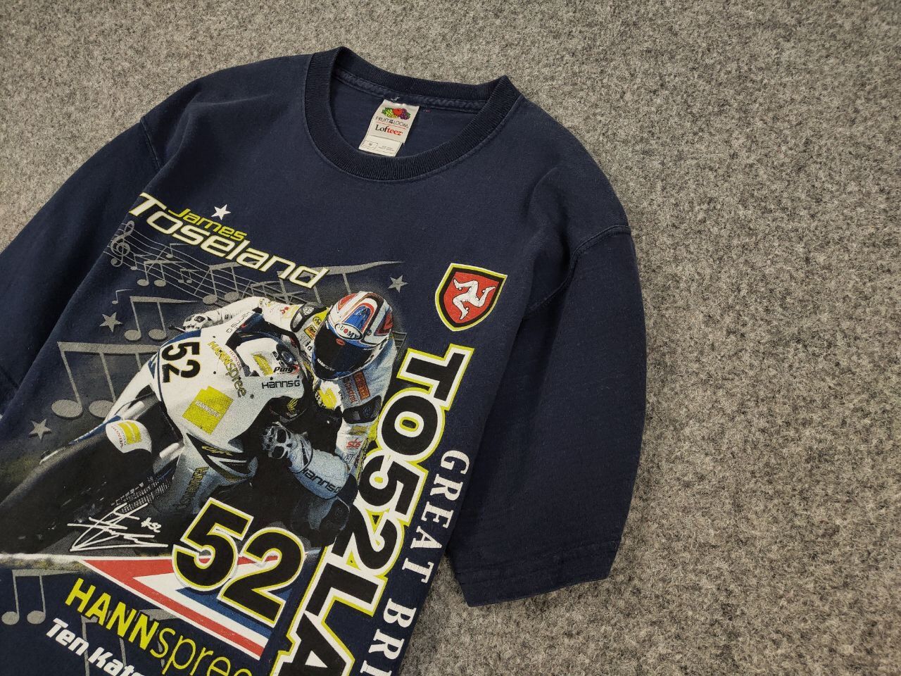 Vintage Vintage Honda Racing Motorcycle James Toseland T Shirt Tee Size US M / EU 48-50 / 2 - 4 Thumbnail