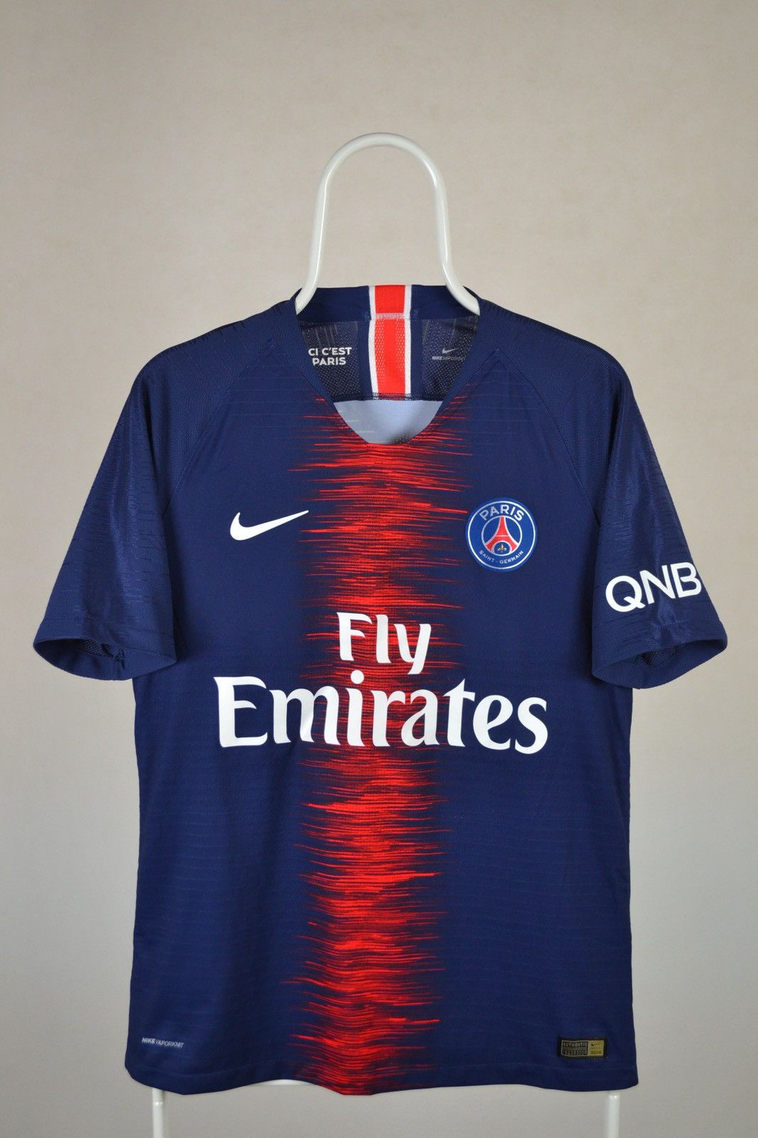 Nike PSG 2018 Home Football Shirt Soccer NIke Jersey Player Issue Size US M / EU 48-50 / 2 - 1 Thumbnail