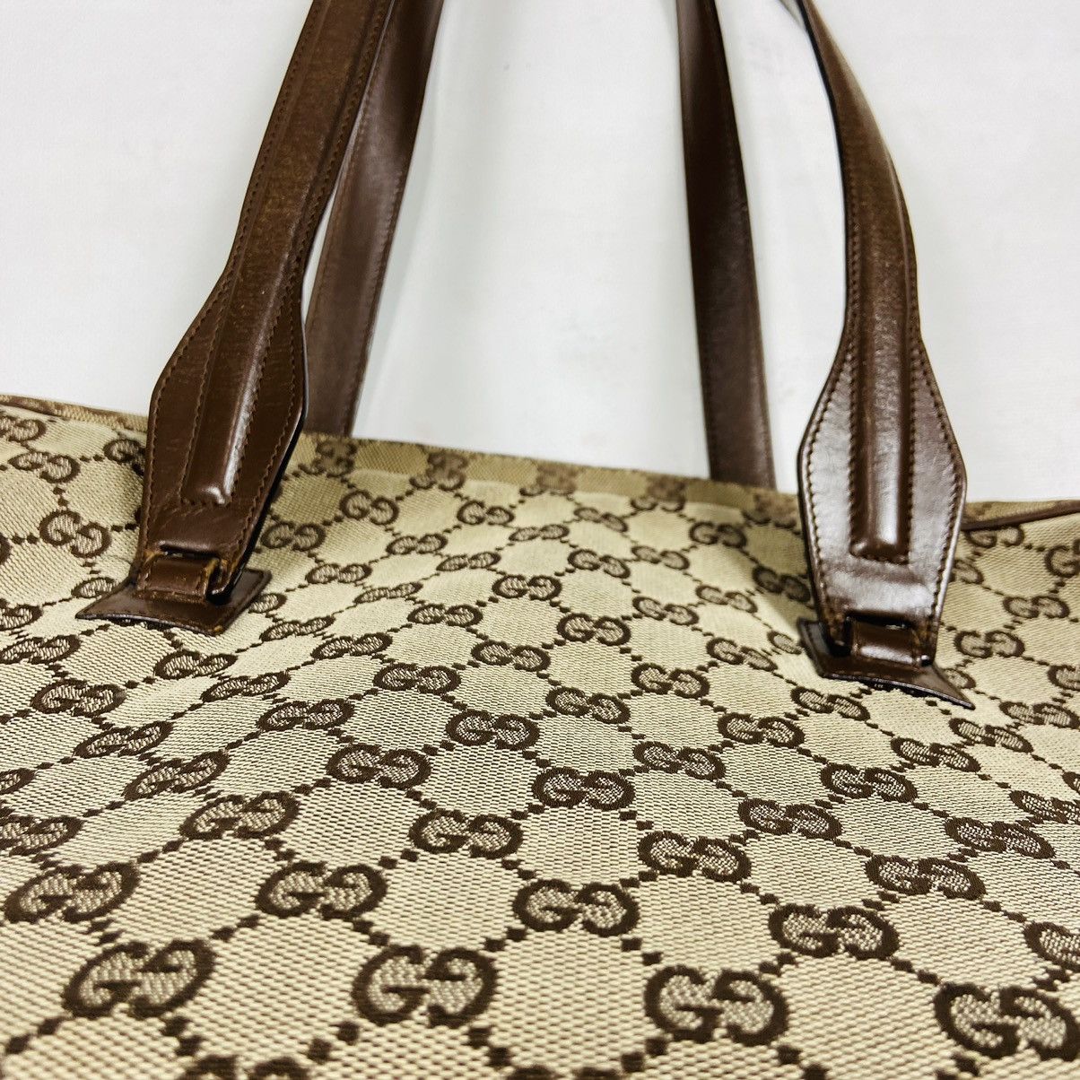 Gucci ARCHIVE GUCCI MONOGRAM CANVAS + LEATHER RARE BAG - № 6037 Size ONE SIZE - 5 Thumbnail