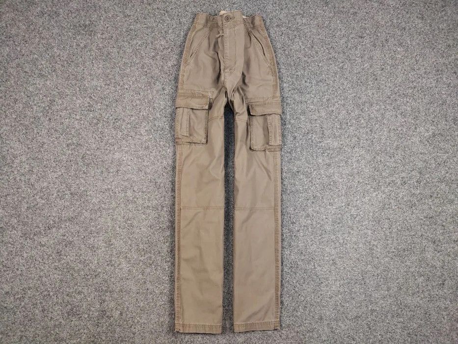 Japanese Brand Vintage 90's Cargo Pants Travis Scott Japan Pocket Beige Size US 36 / EU 52 - 1 Thumbnail