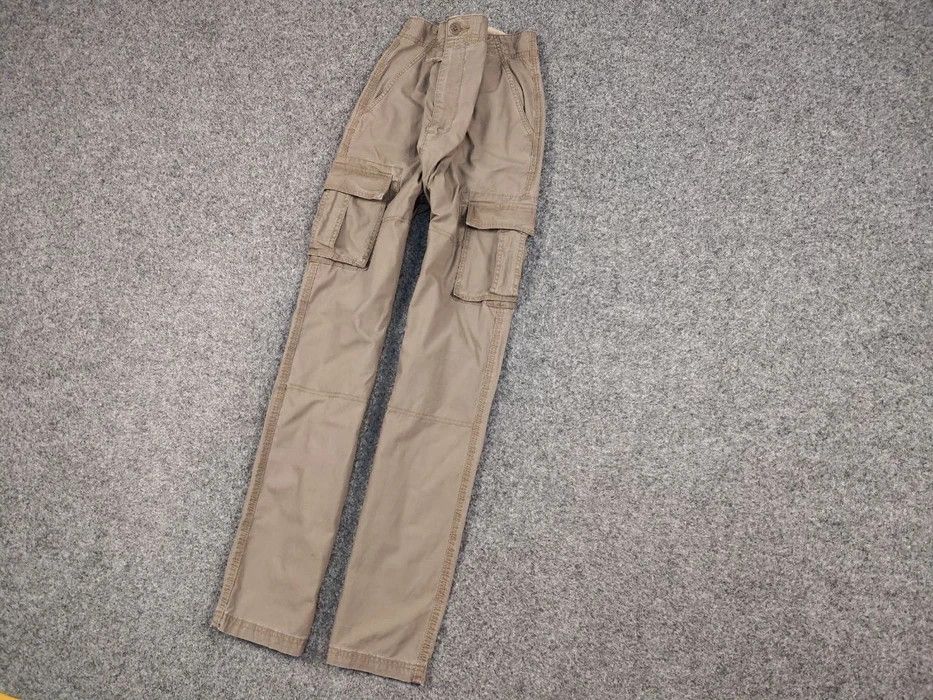 Japanese Brand Vintage 90's Cargo Pants Travis Scott Japan Pocket Beige Size US 36 / EU 52 - 2 Thumbnail