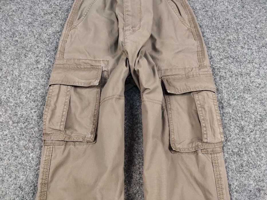 Japanese Brand Vintage 90's Cargo Pants Travis Scott Japan Pocket Beige Size US 36 / EU 52 - 4 Thumbnail