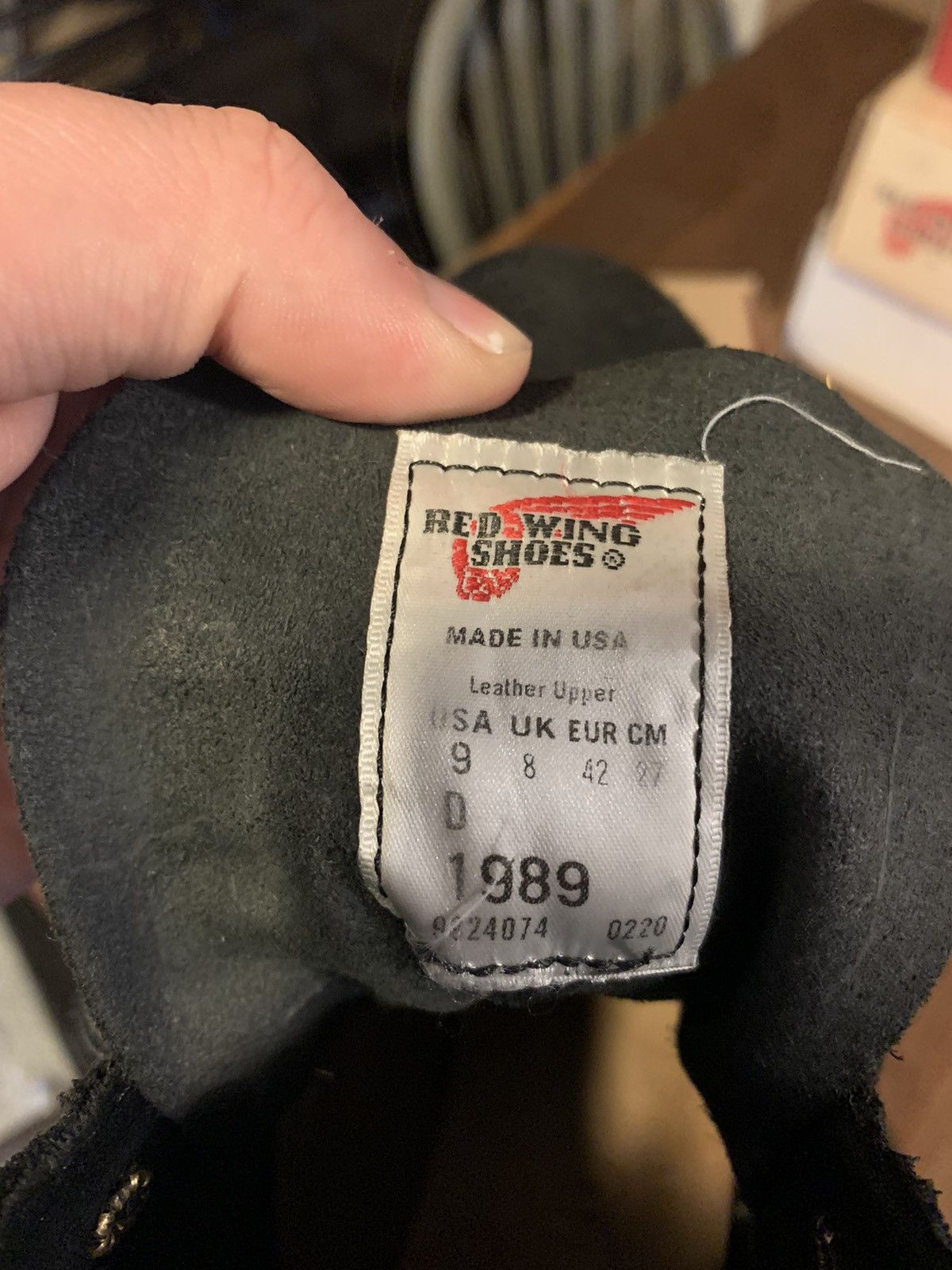 Red Wing Red wing 1989 size 9 D | Grailed