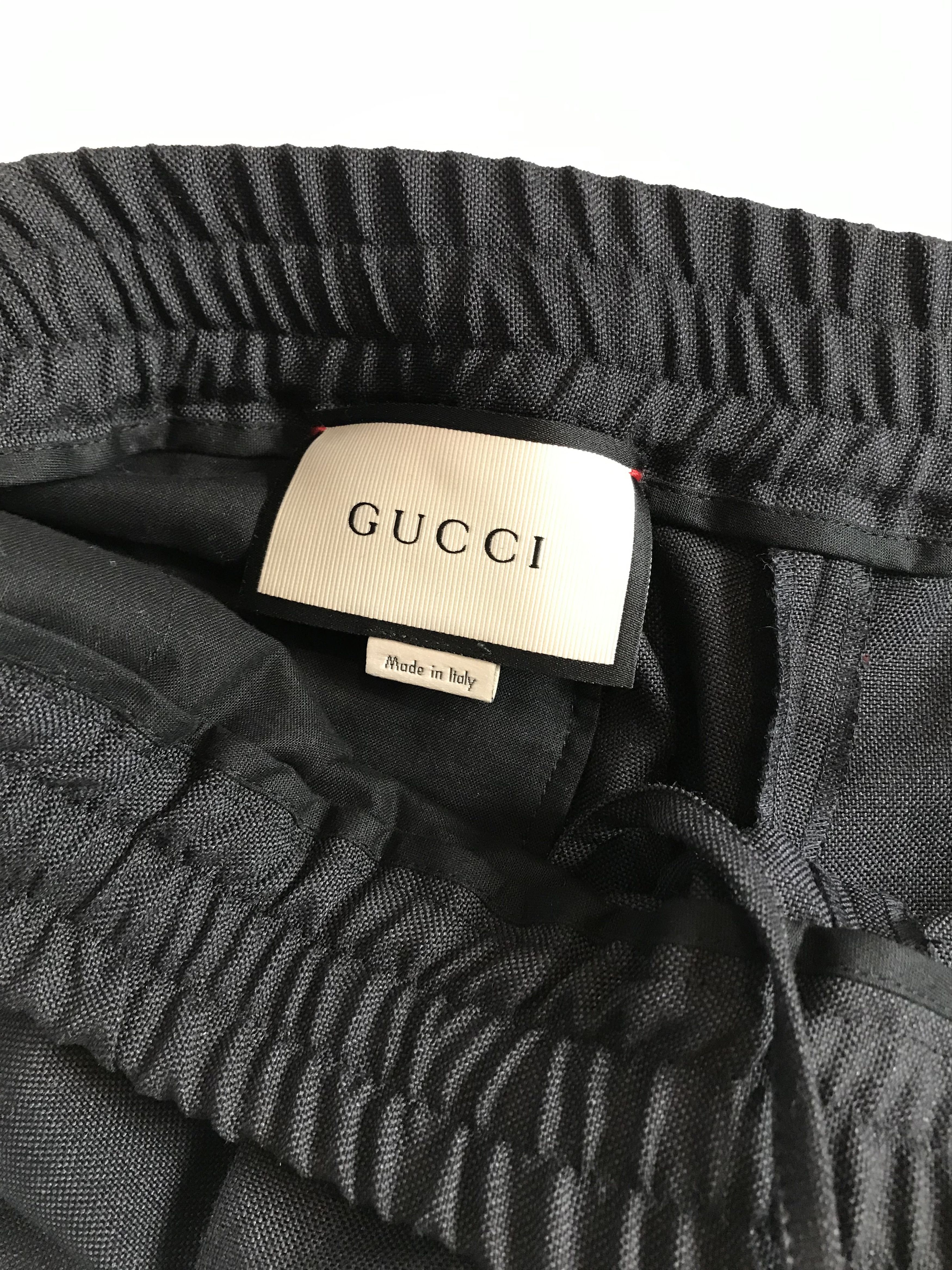 Gucci Men's Gucci Wool Trousers Size US 32 / EU 48 - 8 Thumbnail