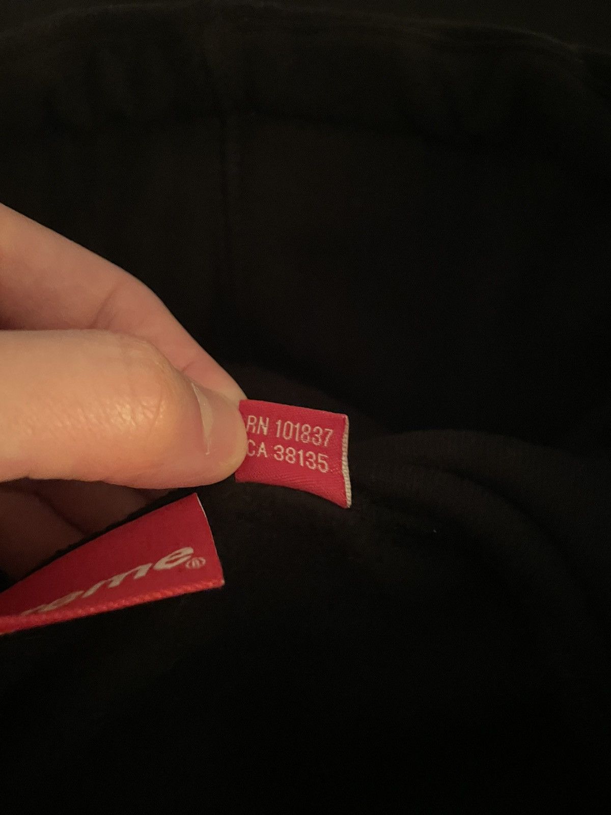 Supreme Supreme corner label hooded sweatshirt black small Size US S / EU 44-46 / 1 - 6 Thumbnail