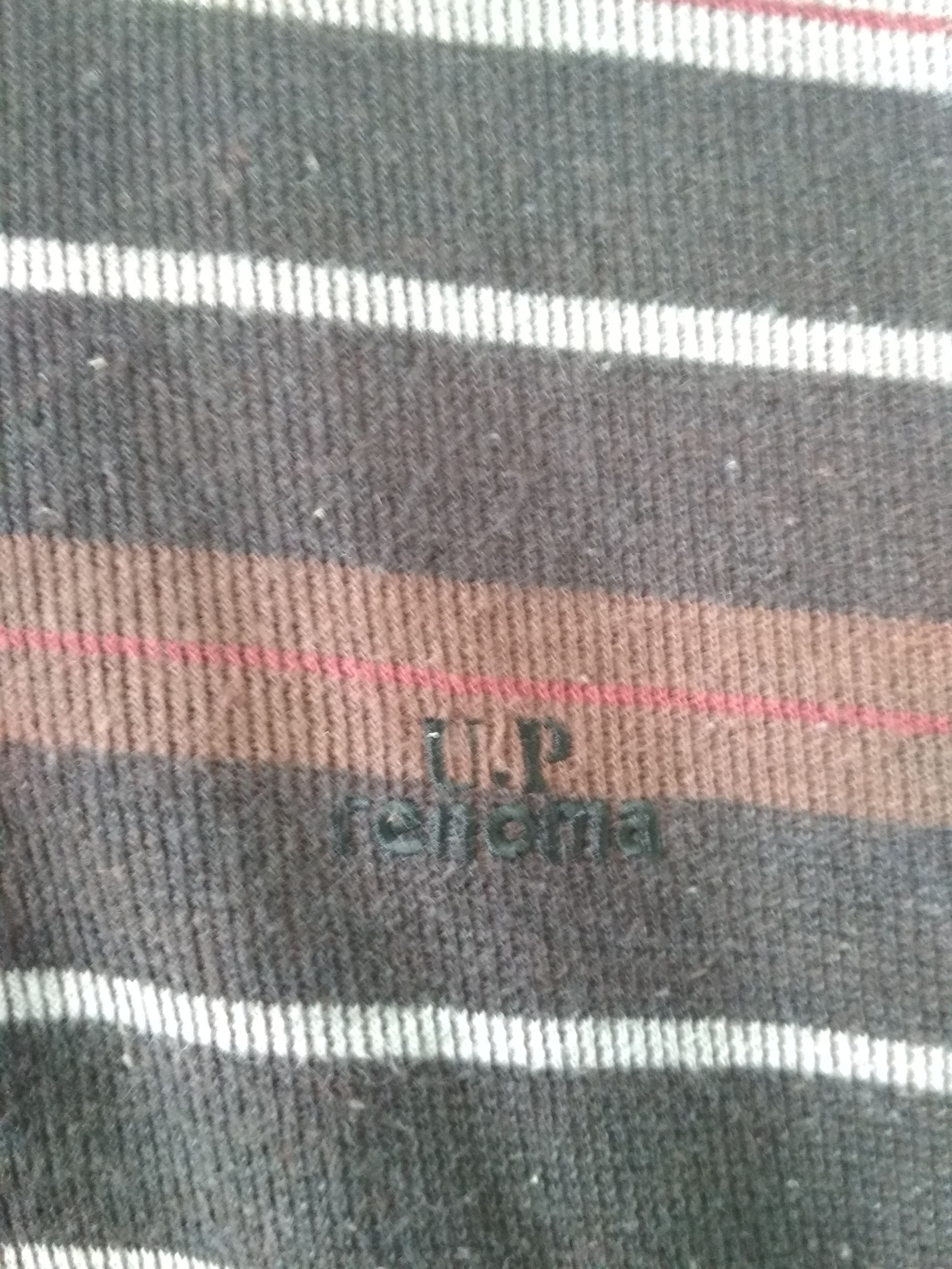 Renoma Vintage RENOMA Stripe Neck Zipper Pullover Sweatshirt Size US L / EU 52-54 / 3 - 2 Thumbnail