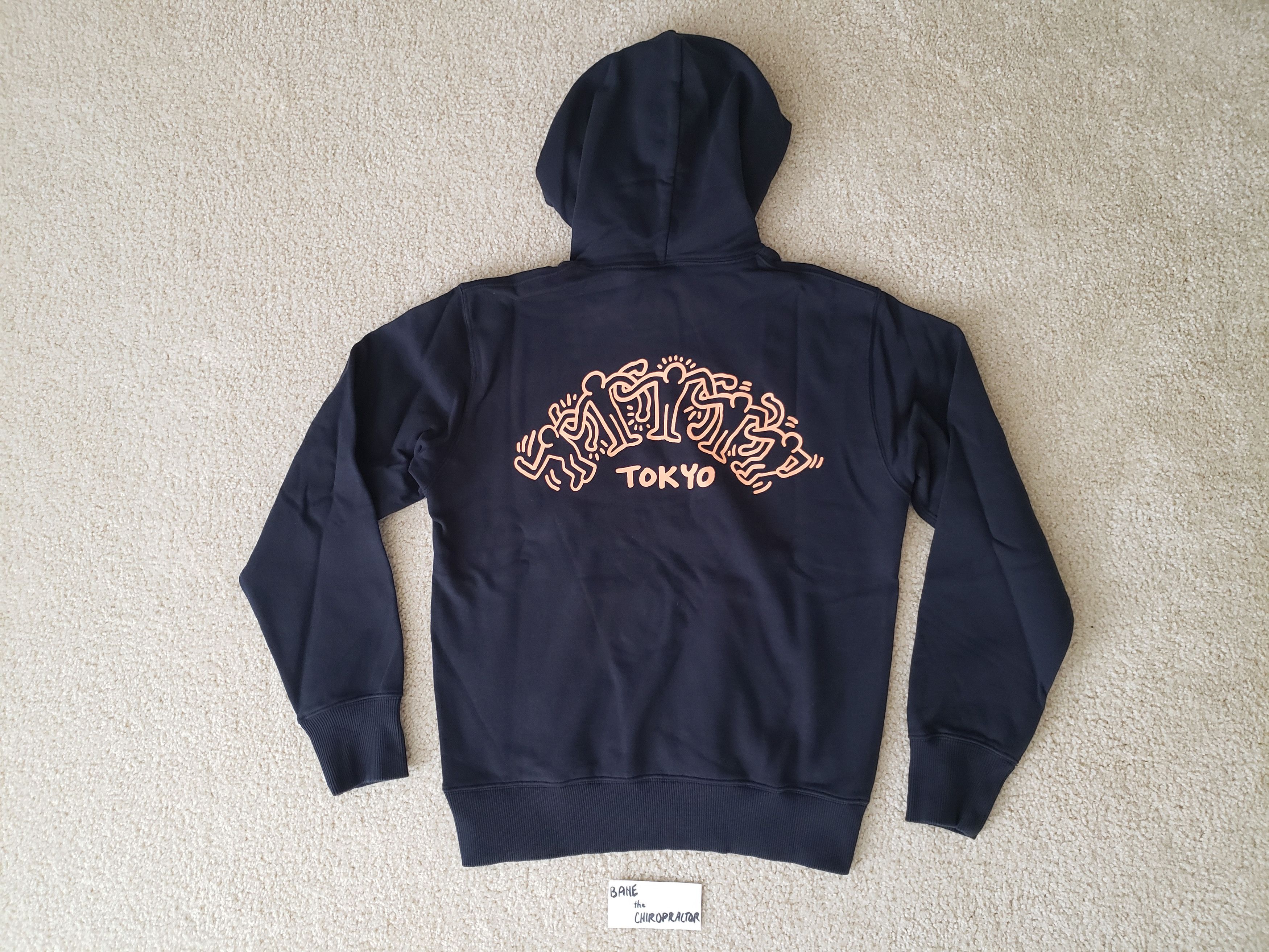 Keith Haring × Uniqlo UT Tokyo Hoodie Sweatshirt Pullover Black | Grailed