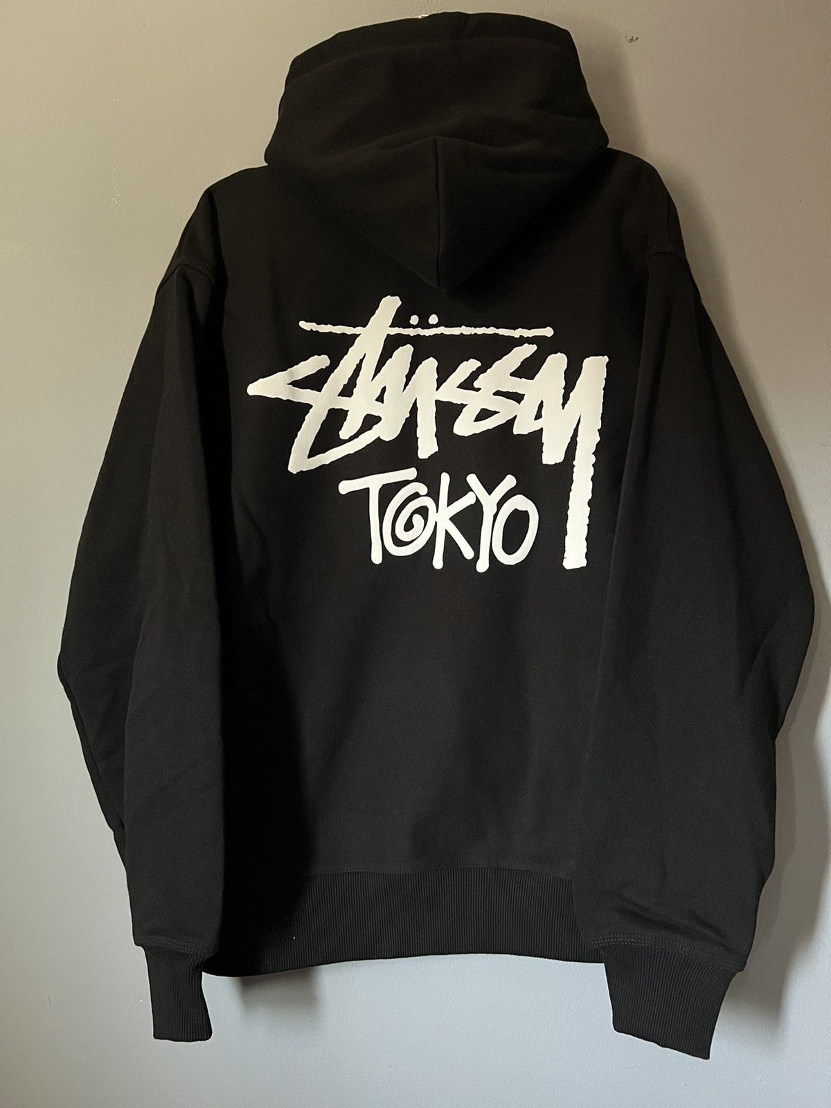 Streetwear × Stussy Black Stussy Tokyo Hoodie | Grailed