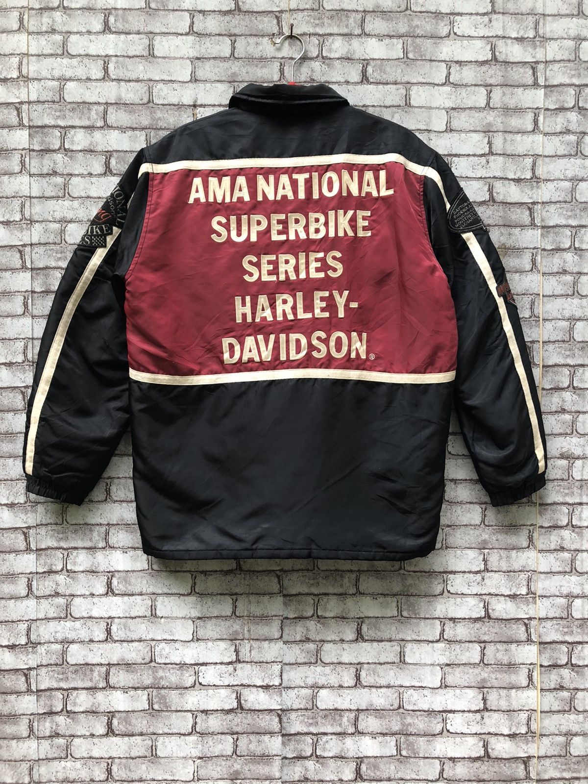 Harley Davidson × Vintage Vintage Harley Davidson button jacket Size US M / EU 48-50 / 2 - 2 Thumbnail