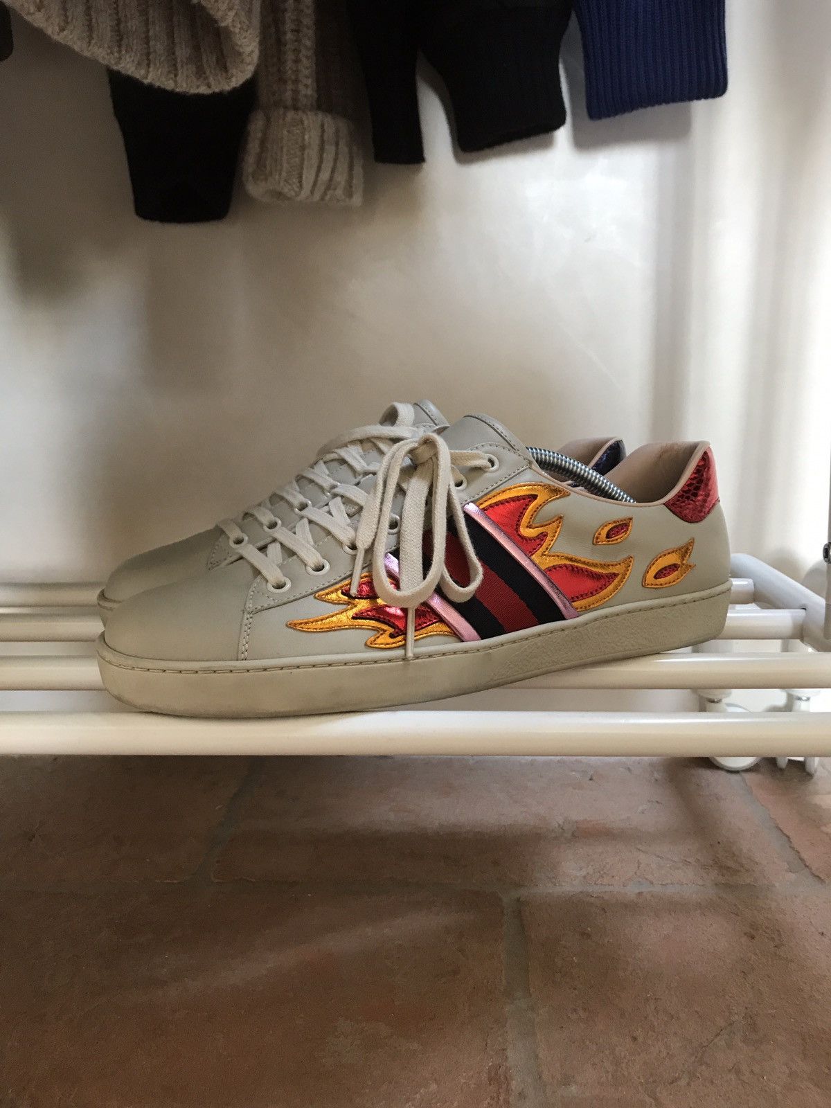 Gucci ace fire sale