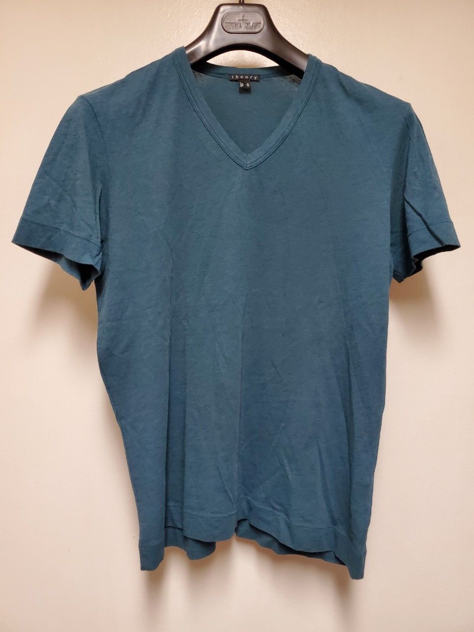 Theory Theory V Neck T Shirt Blue Sz M Size US M / EU 48-50 / 2 - 1 Thumbnail
