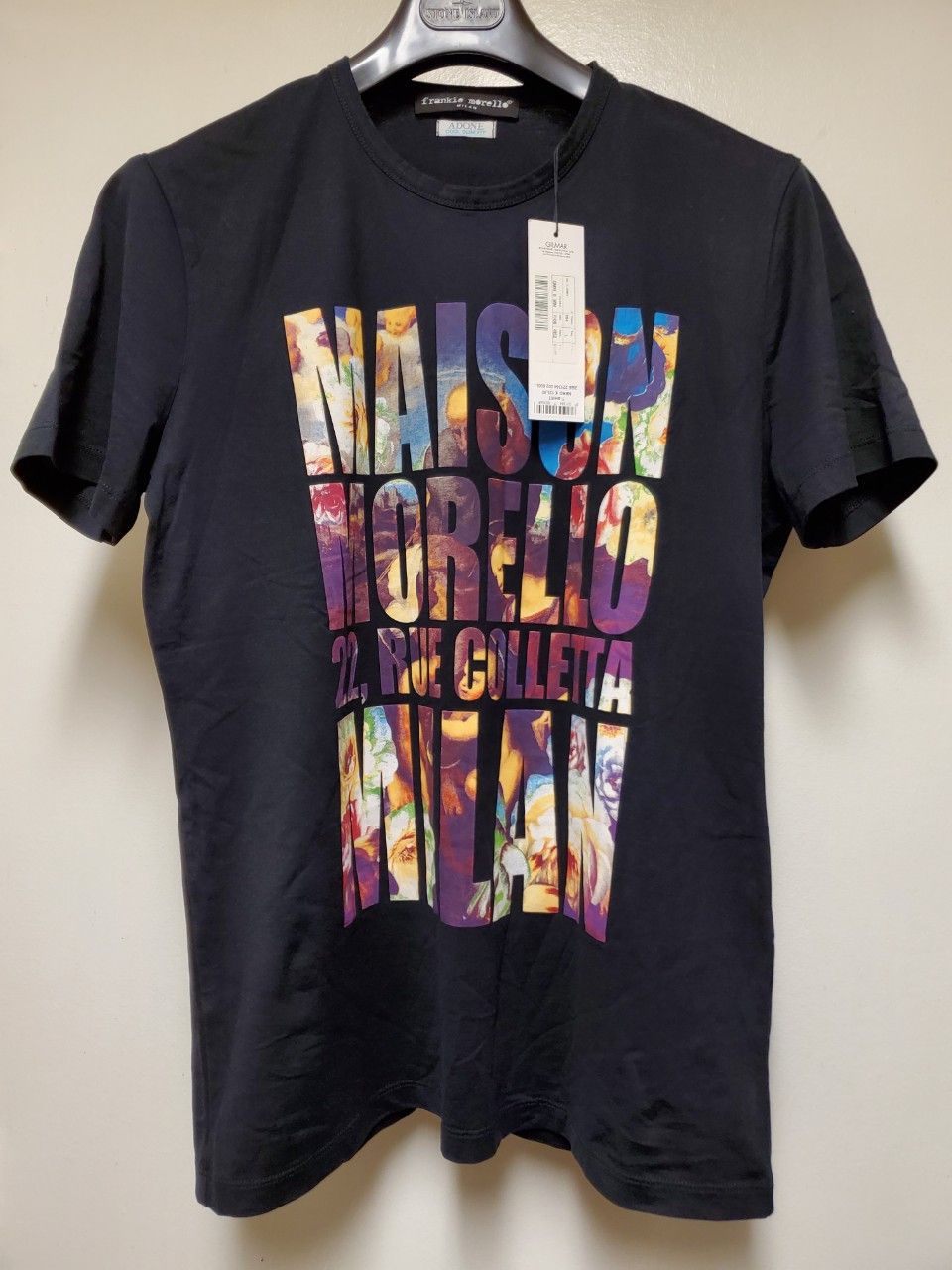 Frankie Morello Frankie Morello Crewneck T Shirt Sz L BNWT Size US L / EU 52-54 / 3 - 1 Thumbnail