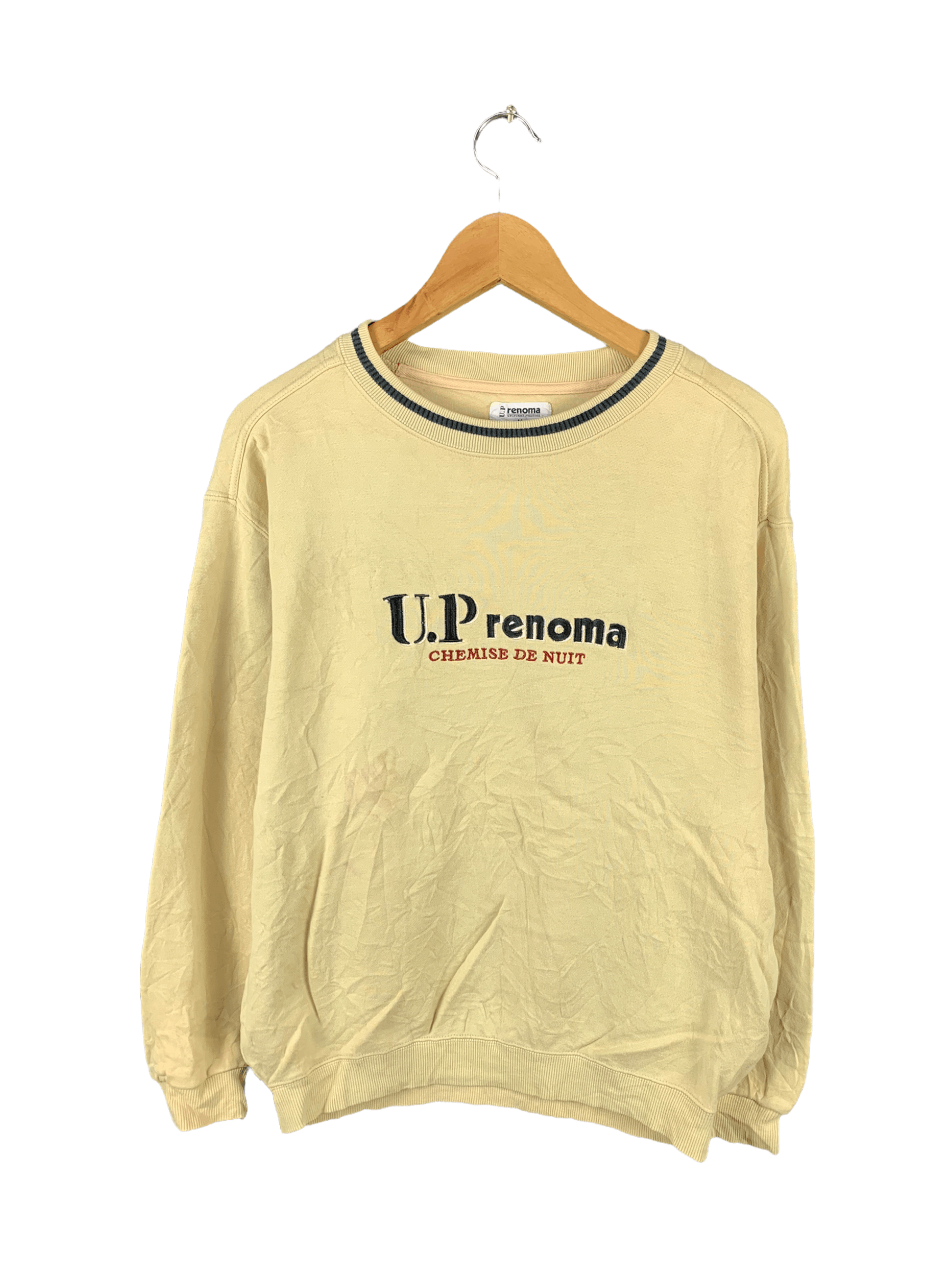 ‼️Vintage UP Renoma Spellout Embroided Sweatshirt