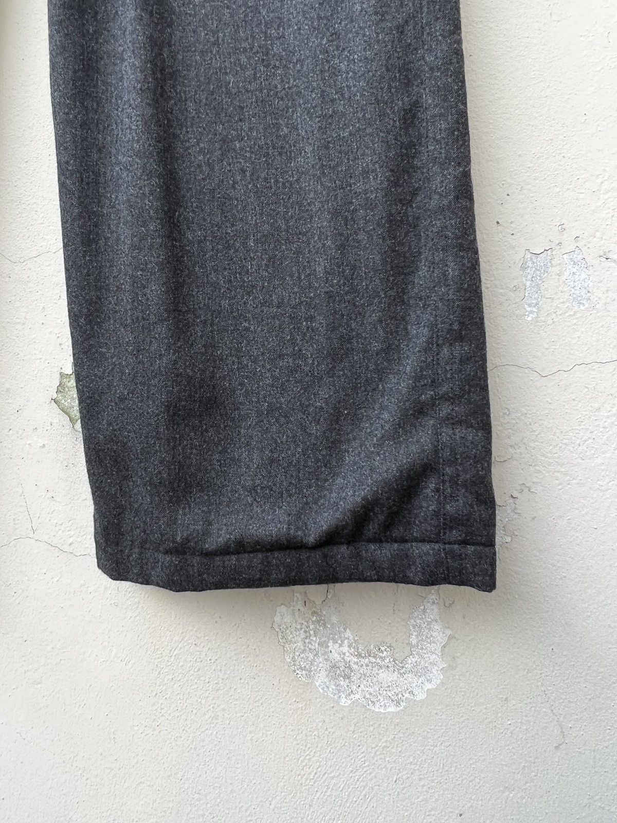 Neil Barrett Vintage Neil Barrett Wool Wide Trouser Lined Cropped Pant Size US 32 / EU 48 - 8 Thumbnail
