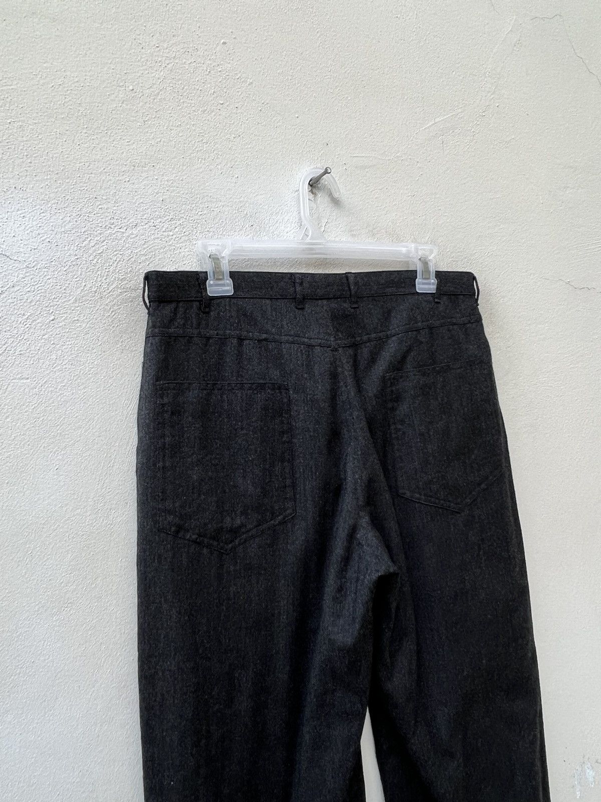 Neil Barrett Vintage Neil Barrett Wool Wide Trouser Lined Cropped Pant Size US 32 / EU 48 - 10 Thumbnail