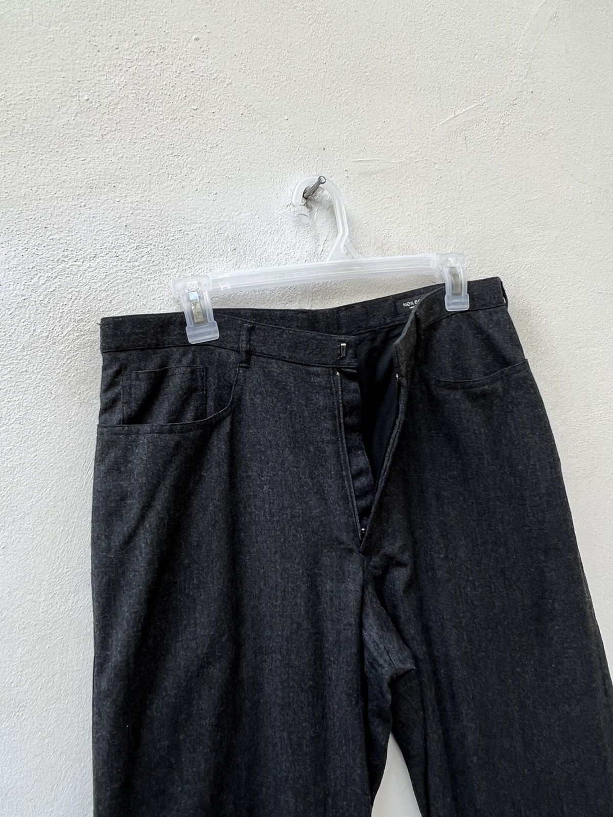 Neil Barrett Vintage Neil Barrett Wool Wide Trouser Lined Cropped Pant Size US 32 / EU 48 - 4 Thumbnail