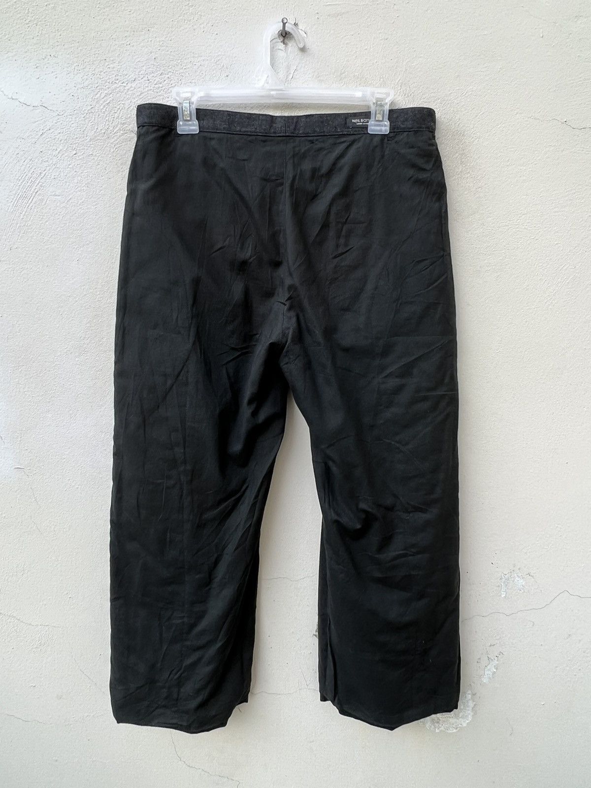 Neil Barrett Vintage Neil Barrett Wool Wide Trouser Lined Cropped Pant Size US 32 / EU 48 - 13 Thumbnail