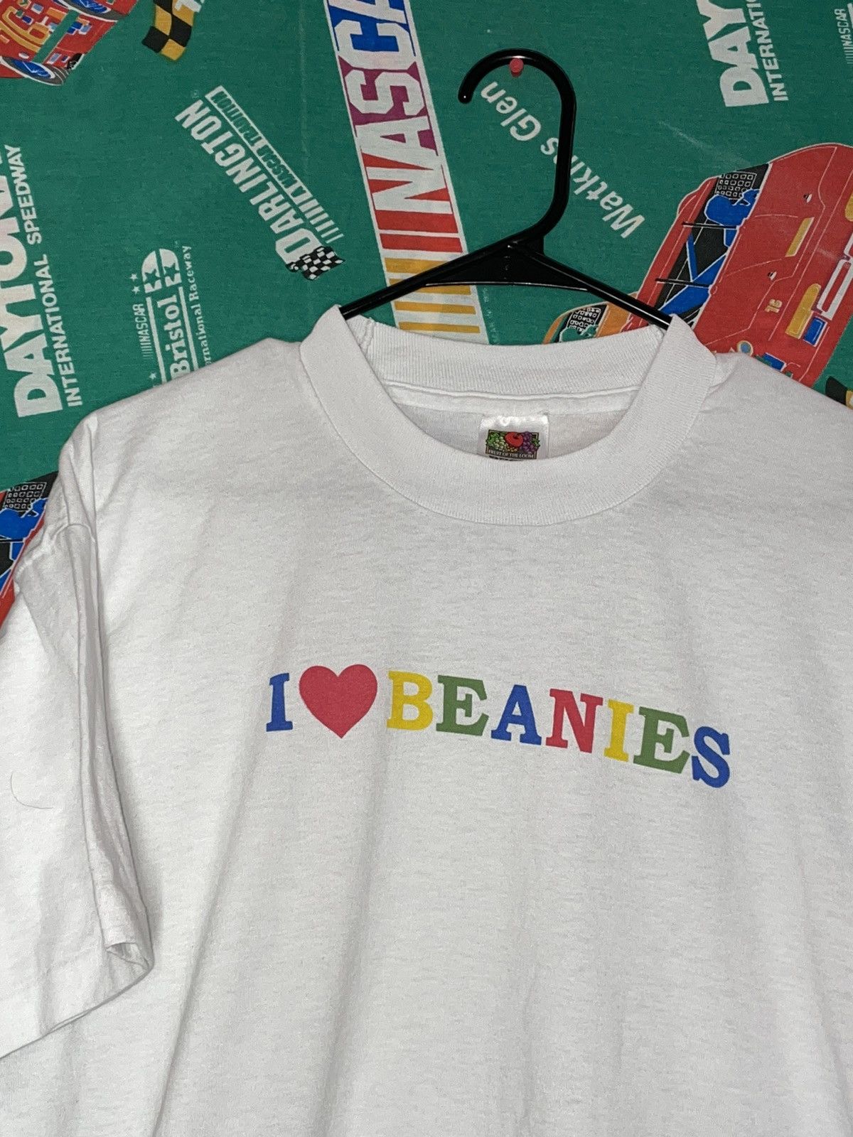 Fruit Of The Loom 90s BEANIE BABY t-shirt Single Stitch Babies Kidcore Vintage Size US L / EU 52-54 / 3 - 1 Thumbnail