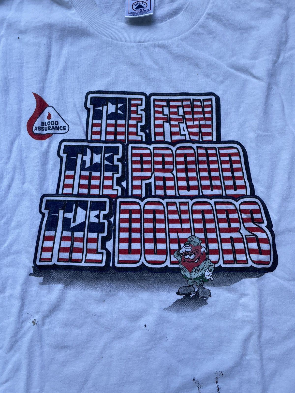 Vintage Vintage 90s Blood Donor Tee Size US XL / EU 56 / 4 - 3 Thumbnail