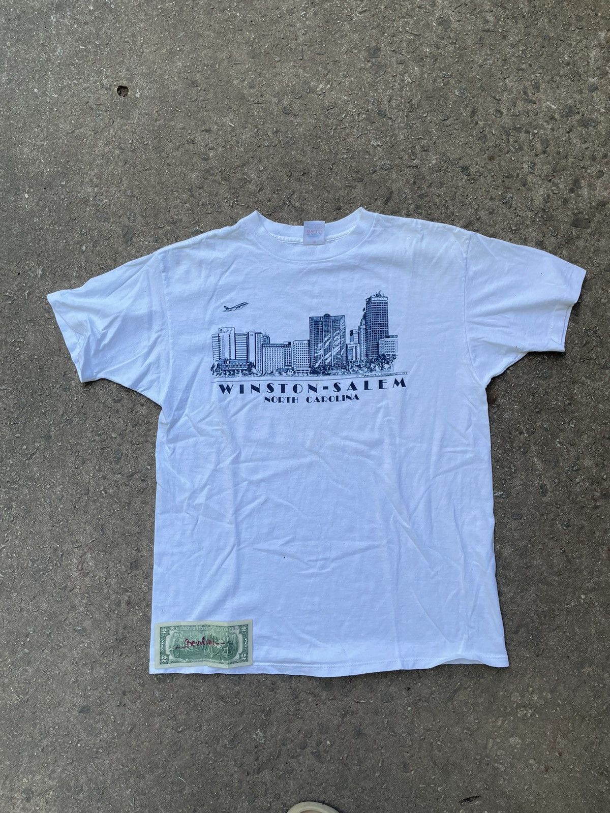 Vintage Early 90s SC T-shirt Size US L / EU 52-54 / 3 - 1 Thumbnail