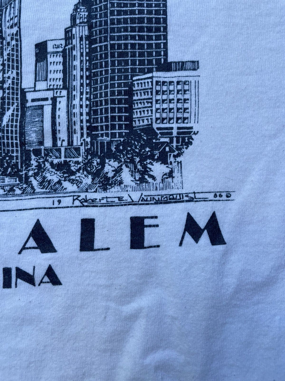 Vintage Early 90s SC T-shirt Size US L / EU 52-54 / 3 - 5 Thumbnail