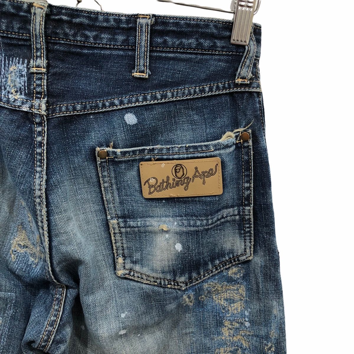 Bape Bape Selvedge Denim Size US 29 - 7 Thumbnail
