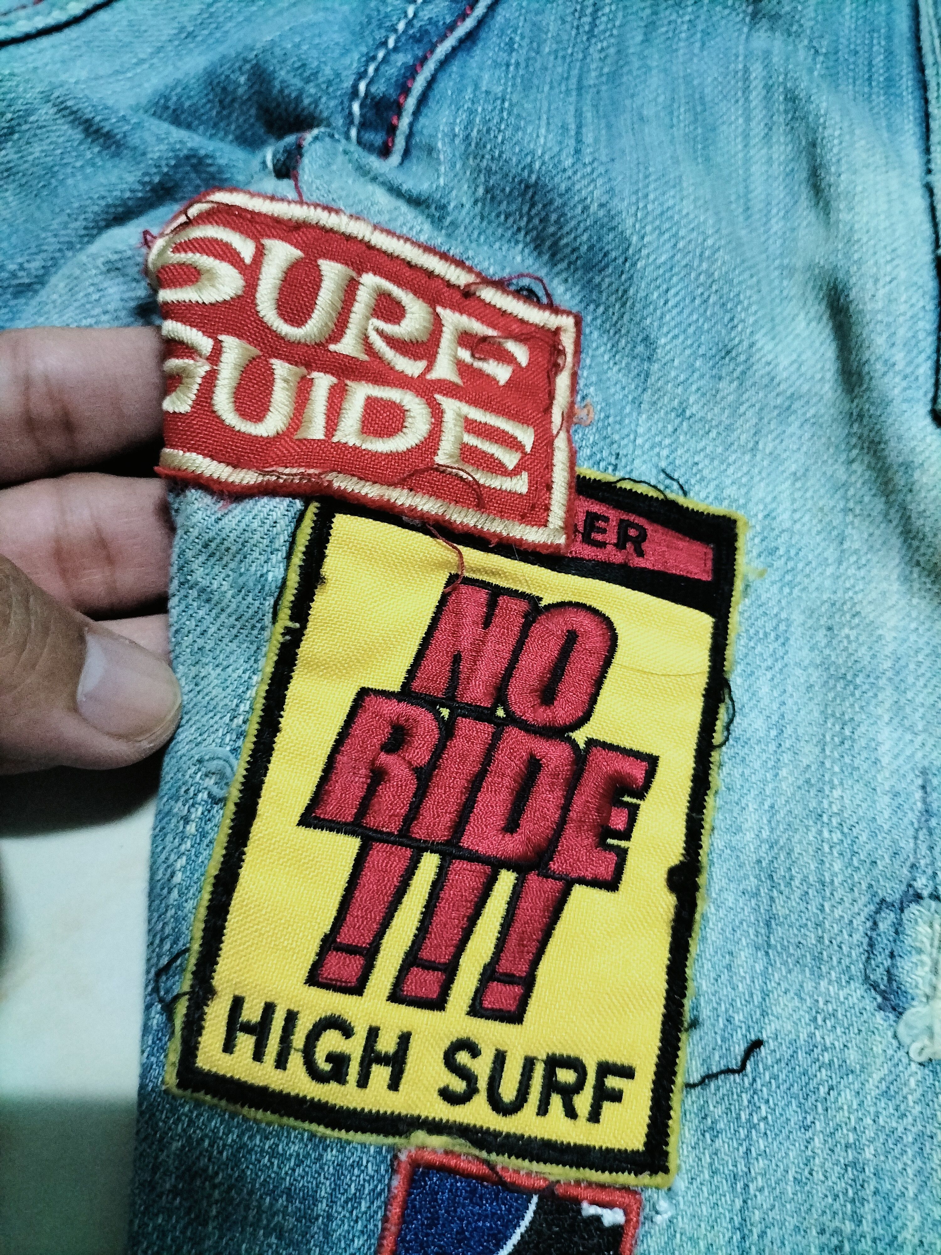 Gotcha Vintage Gotcha International Patches Surfing Patchwork Size US 35 - 9 Thumbnail