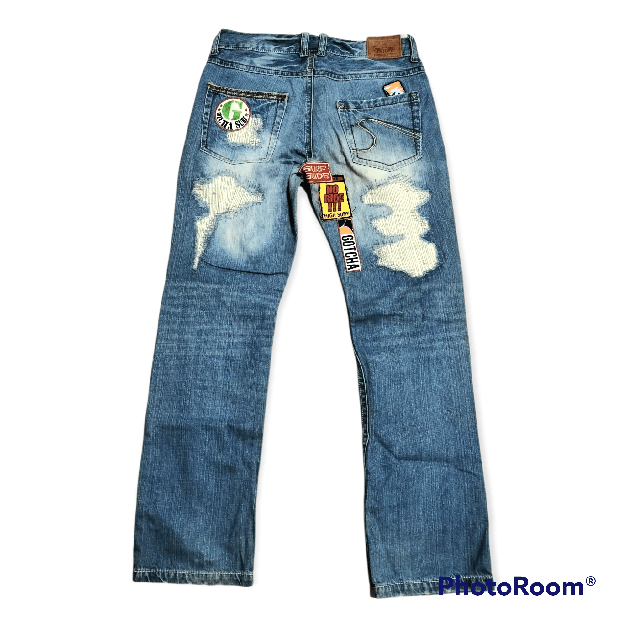 Gotcha Vintage Gotcha International Patches Surfing Patchwork Size US 35 - 2 Thumbnail