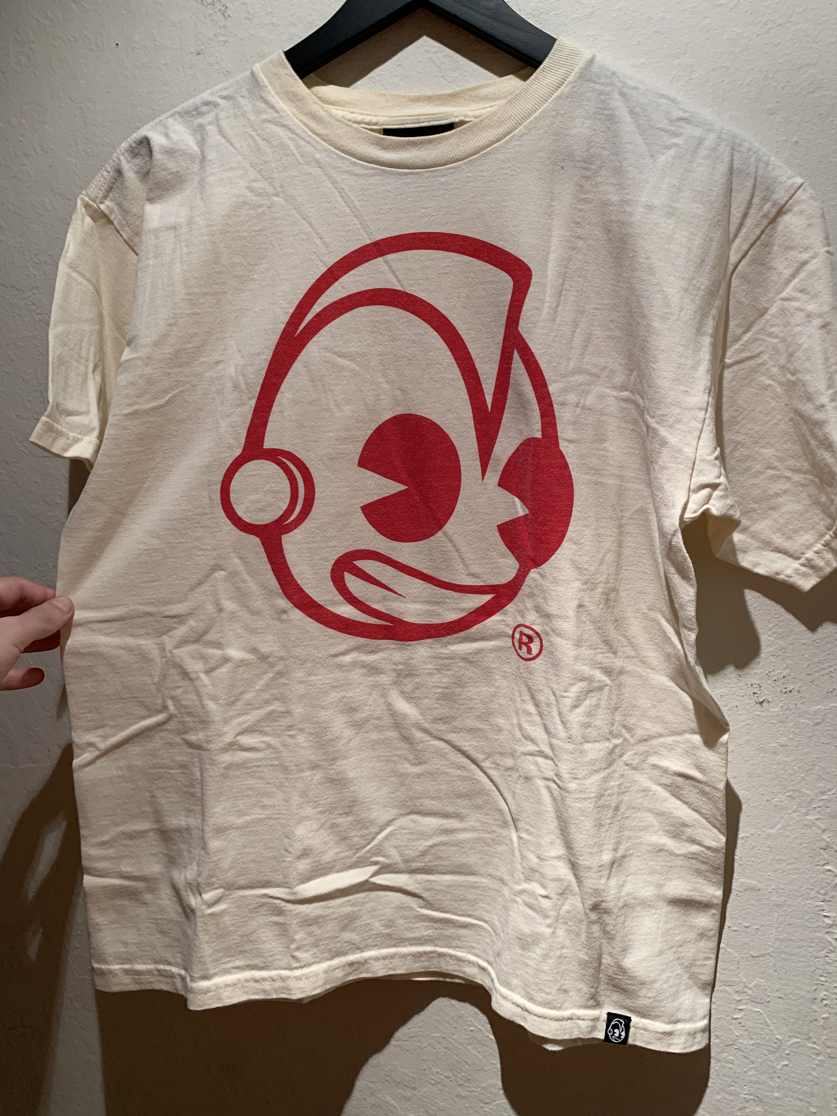 *RARE* Kid Robot Limited Edition Helmet Logo T-Shirt - M