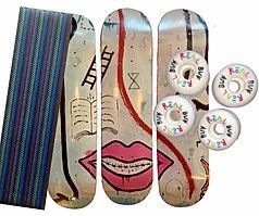 Other 🆕 TRouBLe AnDReW 😈 3 PCs SKaTeBoaRD🛹 Art SeT 🖼 Size ONE SIZE - 3 Thumbnail