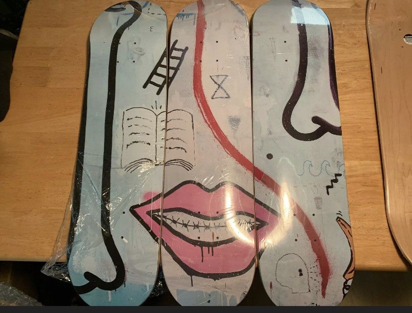 Other 🆕 TRouBLe AnDReW 😈 3 PCs SKaTeBoaRD🛹 Art SeT 🖼 Size ONE SIZE - 4 Thumbnail
