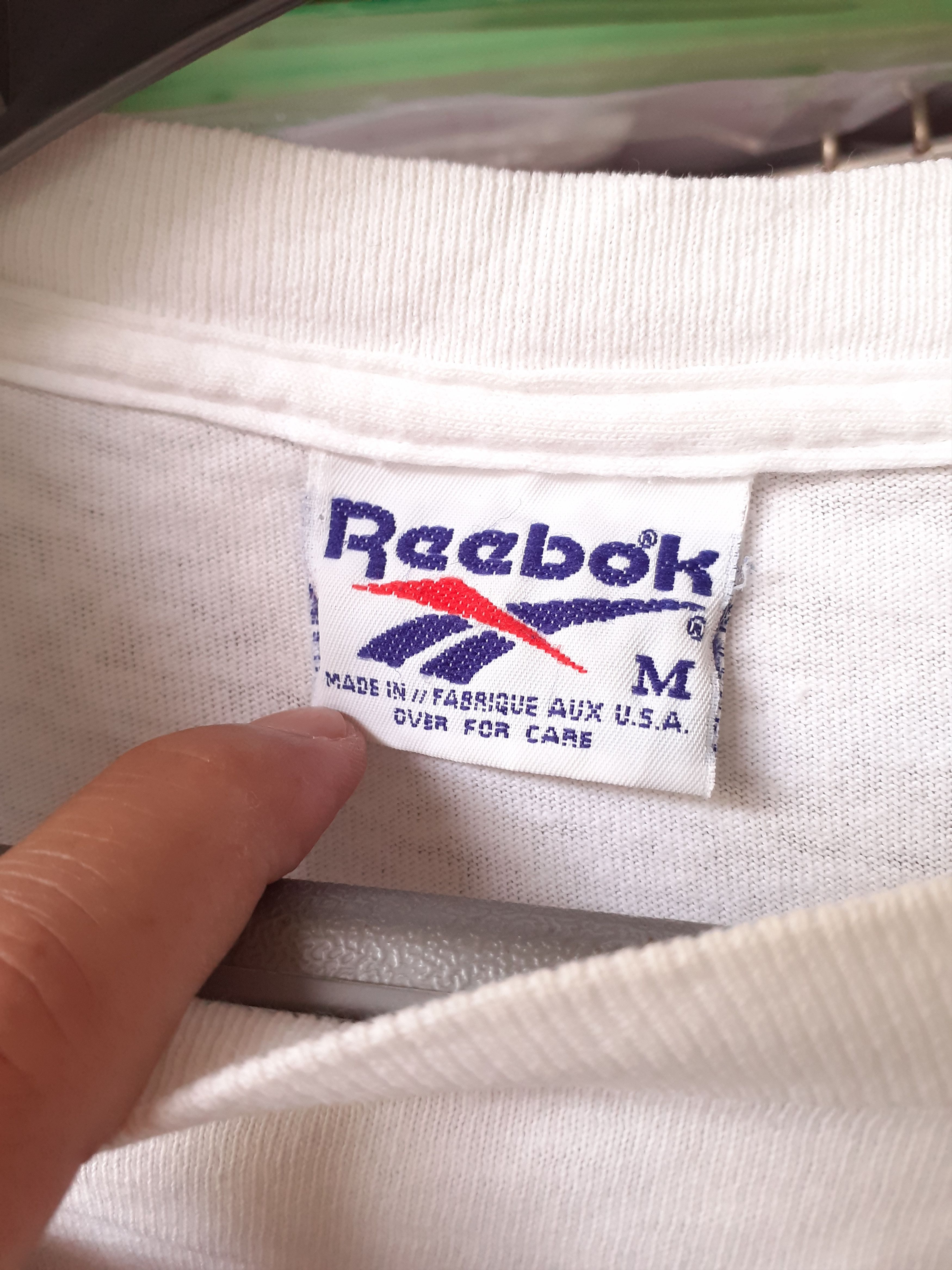 Reebok × Vintage Vintage Reebok Big Logo Thin 90s 80s Made in Usa Size US M / EU 48-50 / 2 - 5 Thumbnail