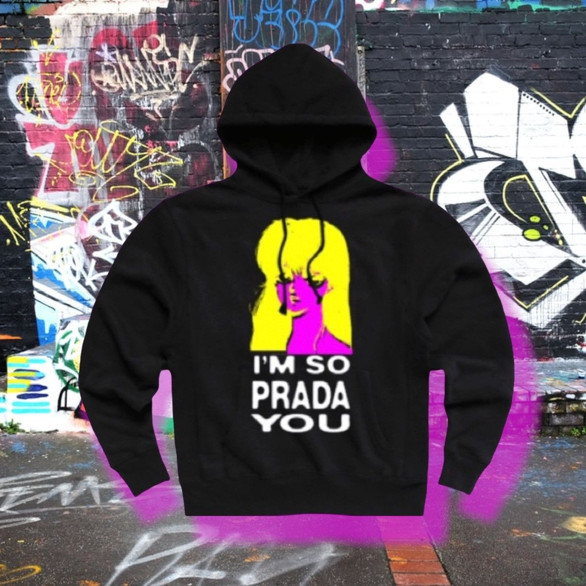 Market OG CHiNaToWN MaRKeT "I’m So PRaWDa u" 🥾🦵🏾HOoDie Size US L / EU 52-54 / 3 - 1 Thumbnail