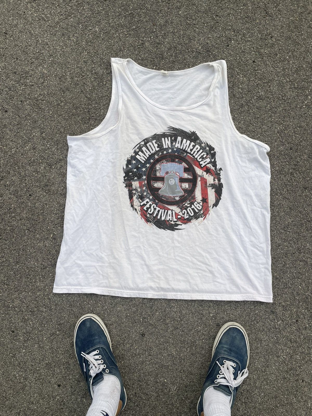 Band Tees 2016 Jay-Z Festival Concert Tank Top Travis Scott Lil Wayne Size US XXL / EU 58 / 5 - 3 Thumbnail