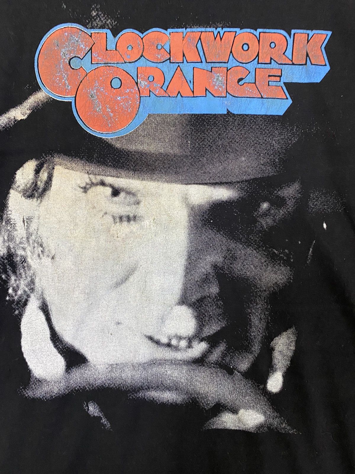 Vintage vintage 90s CLOCKWORK ORANGE rare design promo t-shirts Size US L / EU 52-54 / 3 - 3 Thumbnail